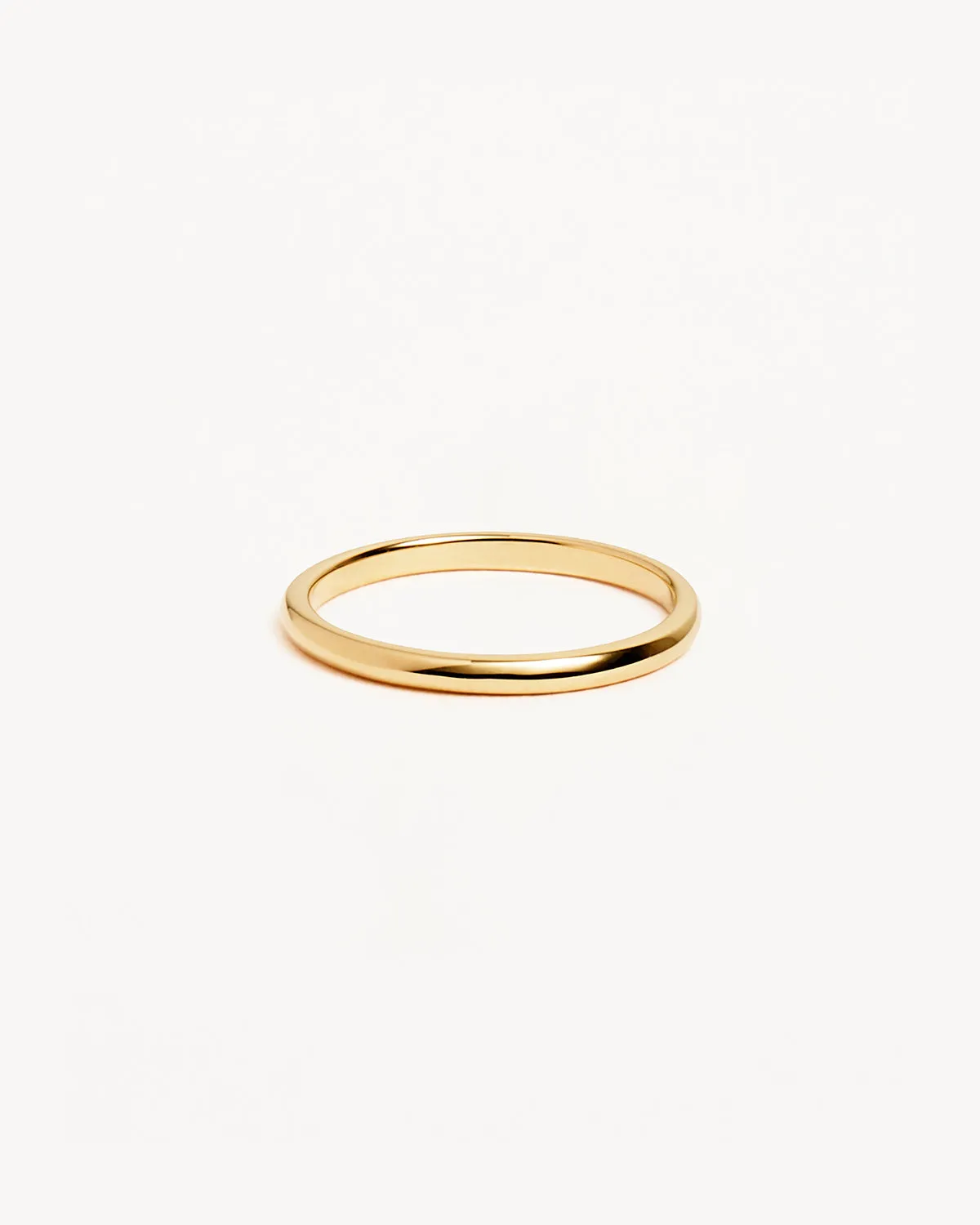 14k Solid Gold Bold Purity Ring