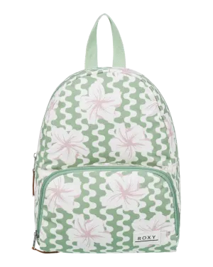 Always Core Canvas Backpack in Basil Party Waves