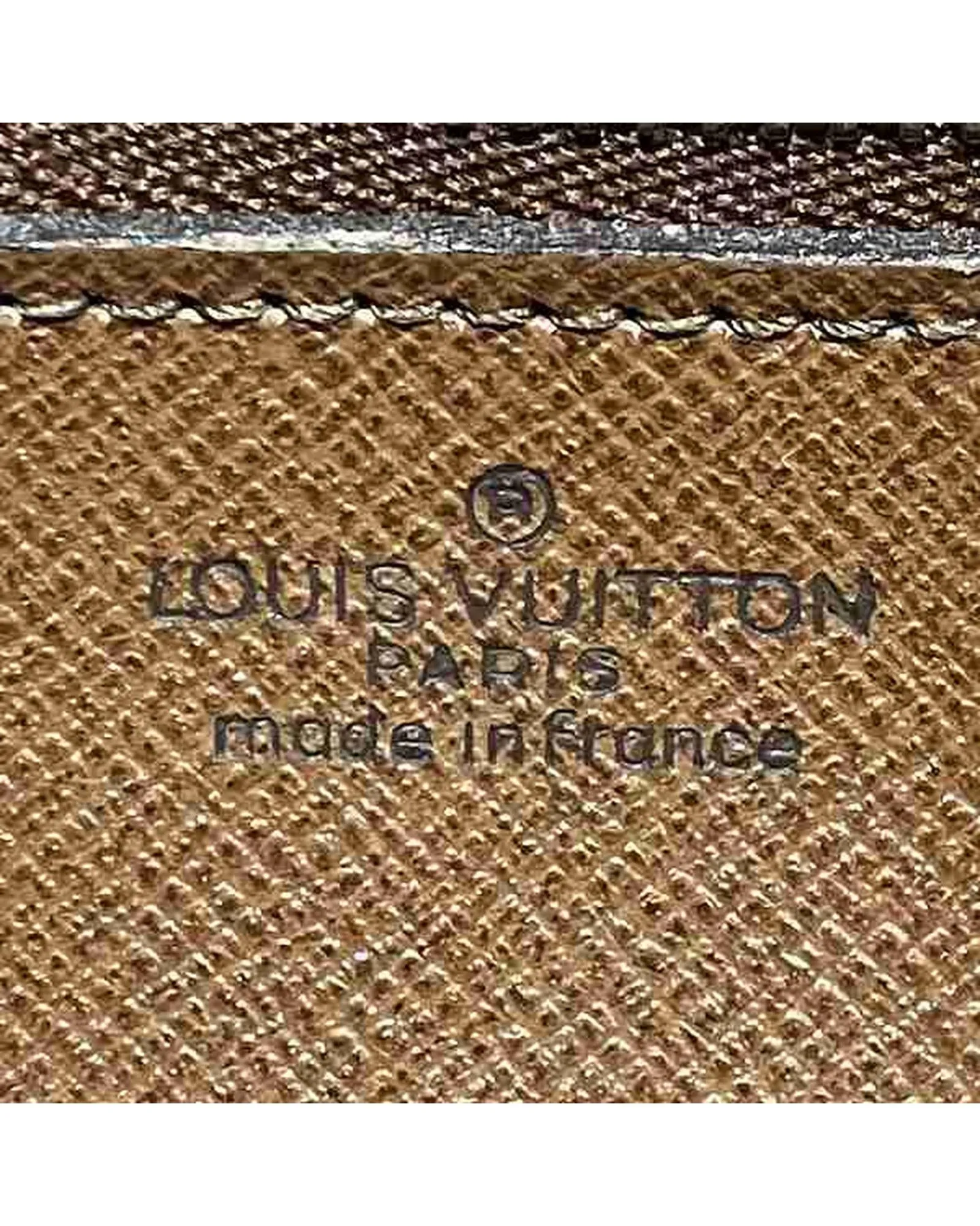 Authentic Louis Vuitton Monogram Canvas Clutch Bag