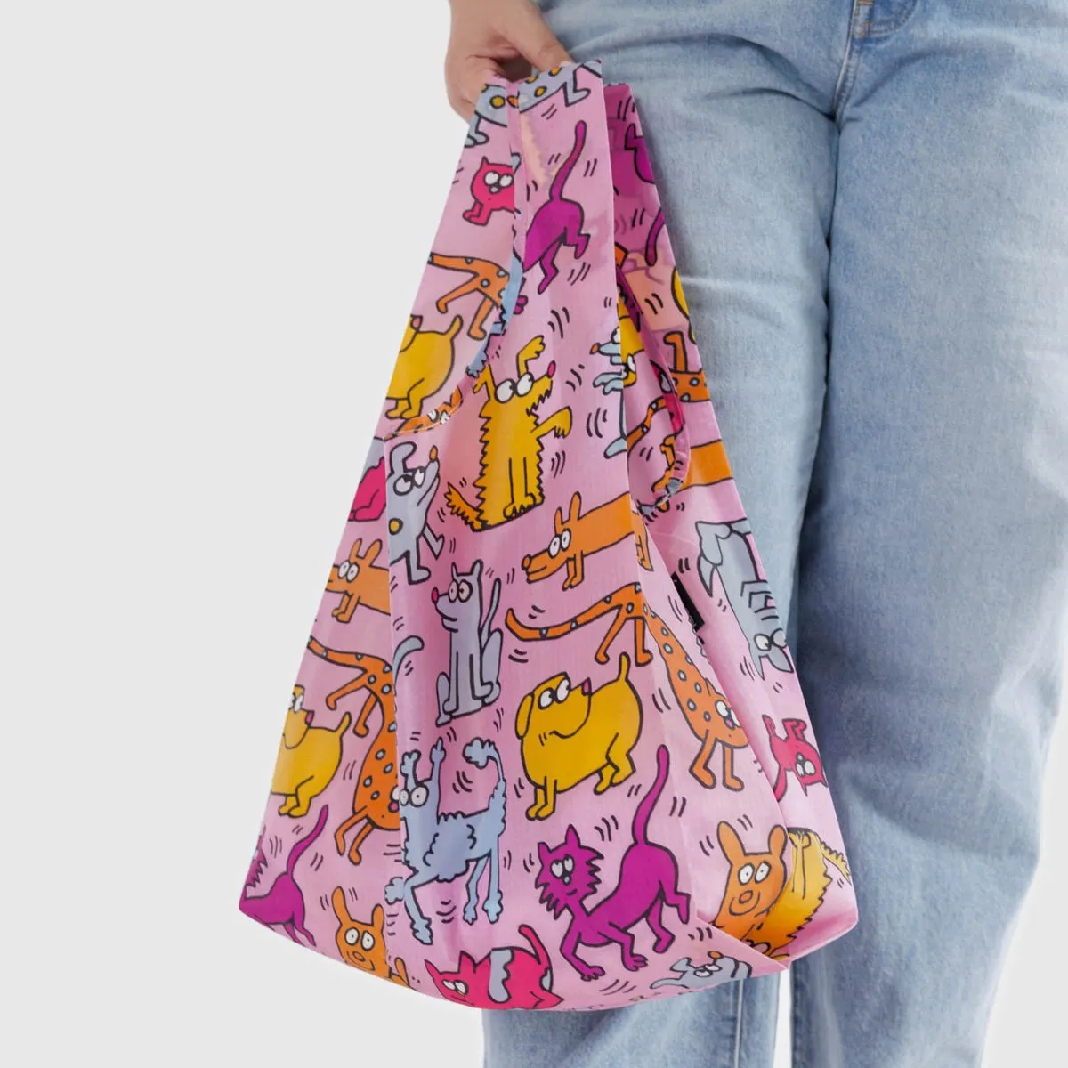 Baggu Standard Bag in Keith Haring Pets