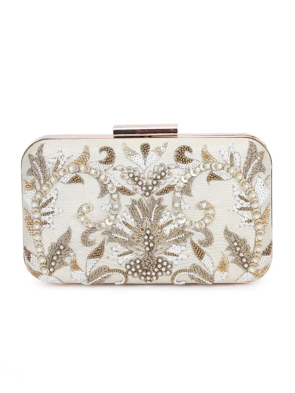 Beige Beauty Clutch Bag