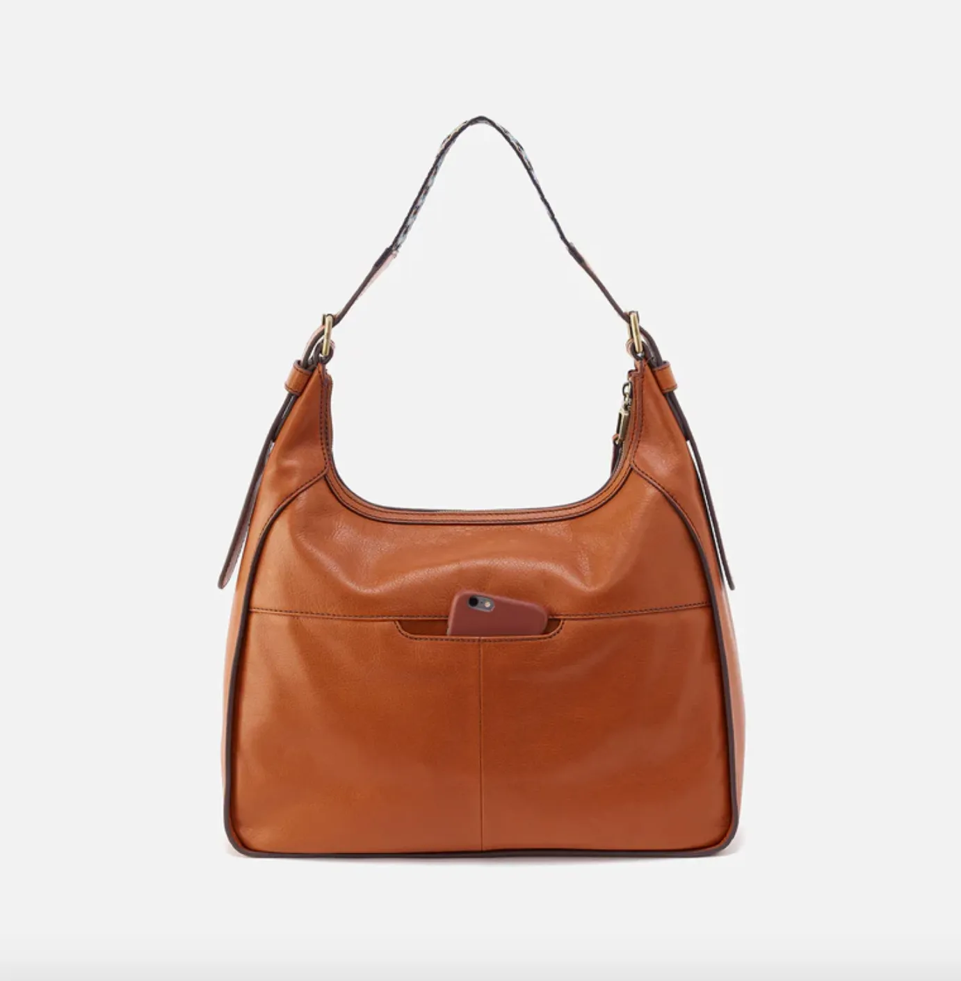 Bellamy Front Zip Hobo | Artisan Leather