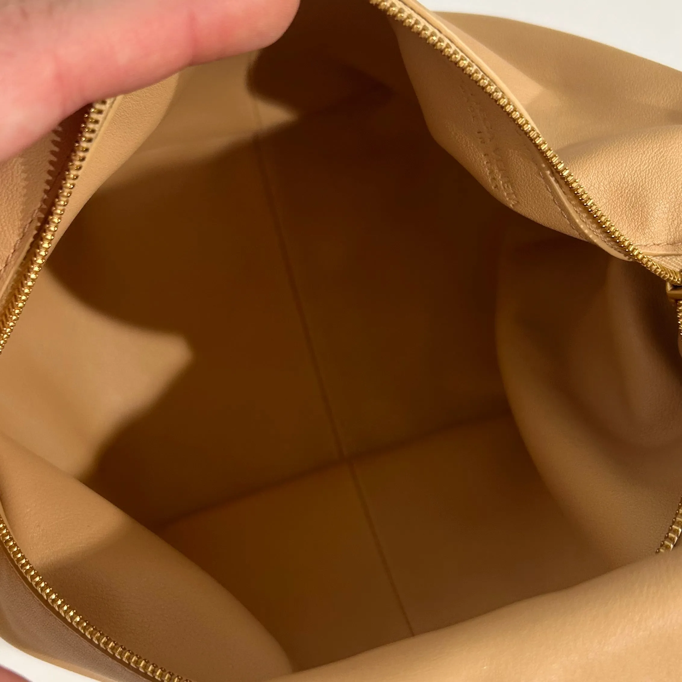 Bottega Veneta Beige Mini Double Knot Bag