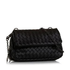 Bottega Veneta Intrecciato Leather Crossbody Bag (SHG-bMnK0o)