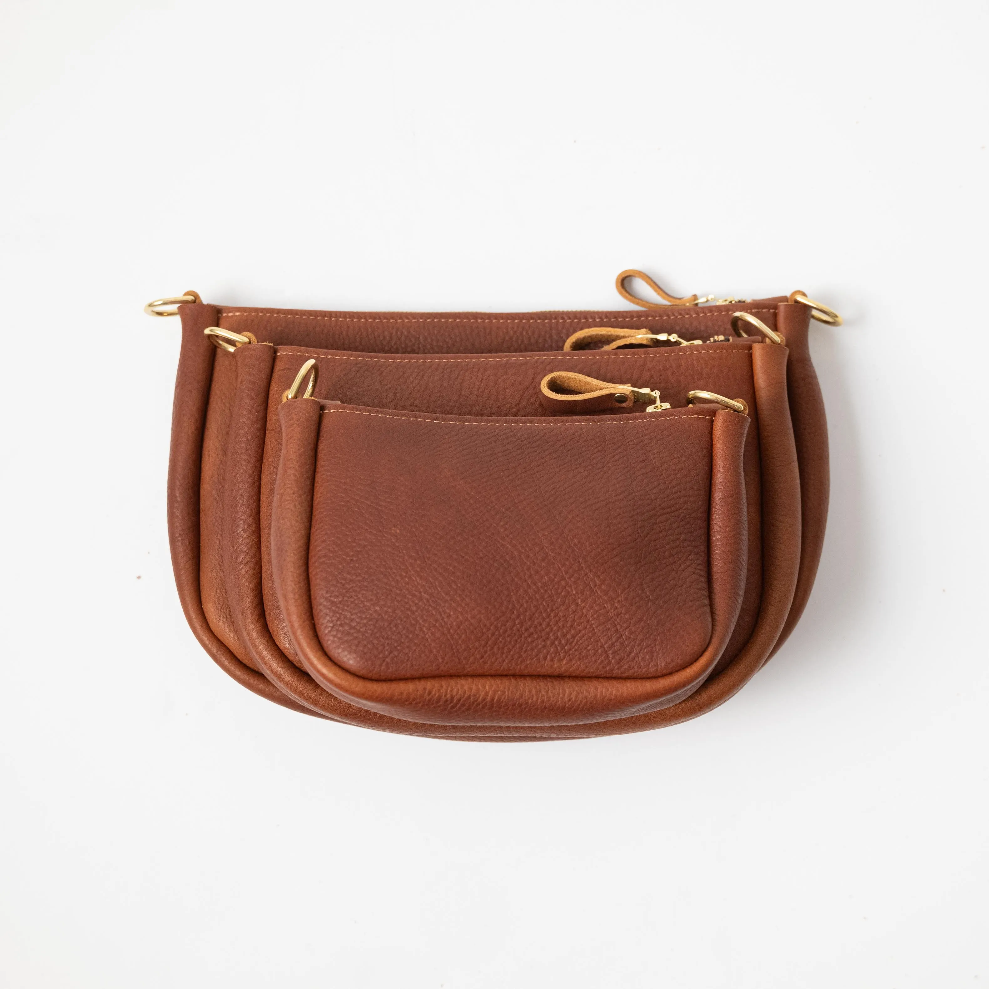 Brown Kodiak Medium Crossbody Bag