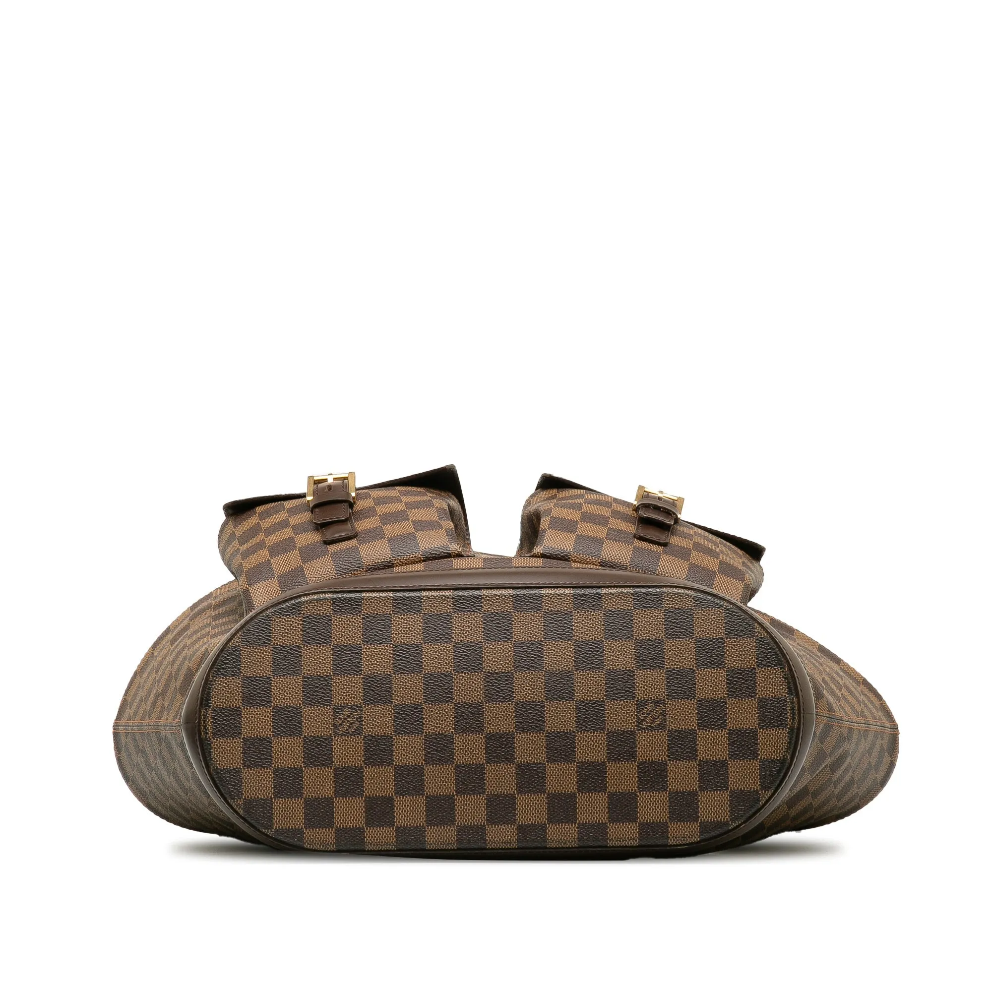 Brown Louis Vuitton Damier Ebene Manosque GM Tote Bag