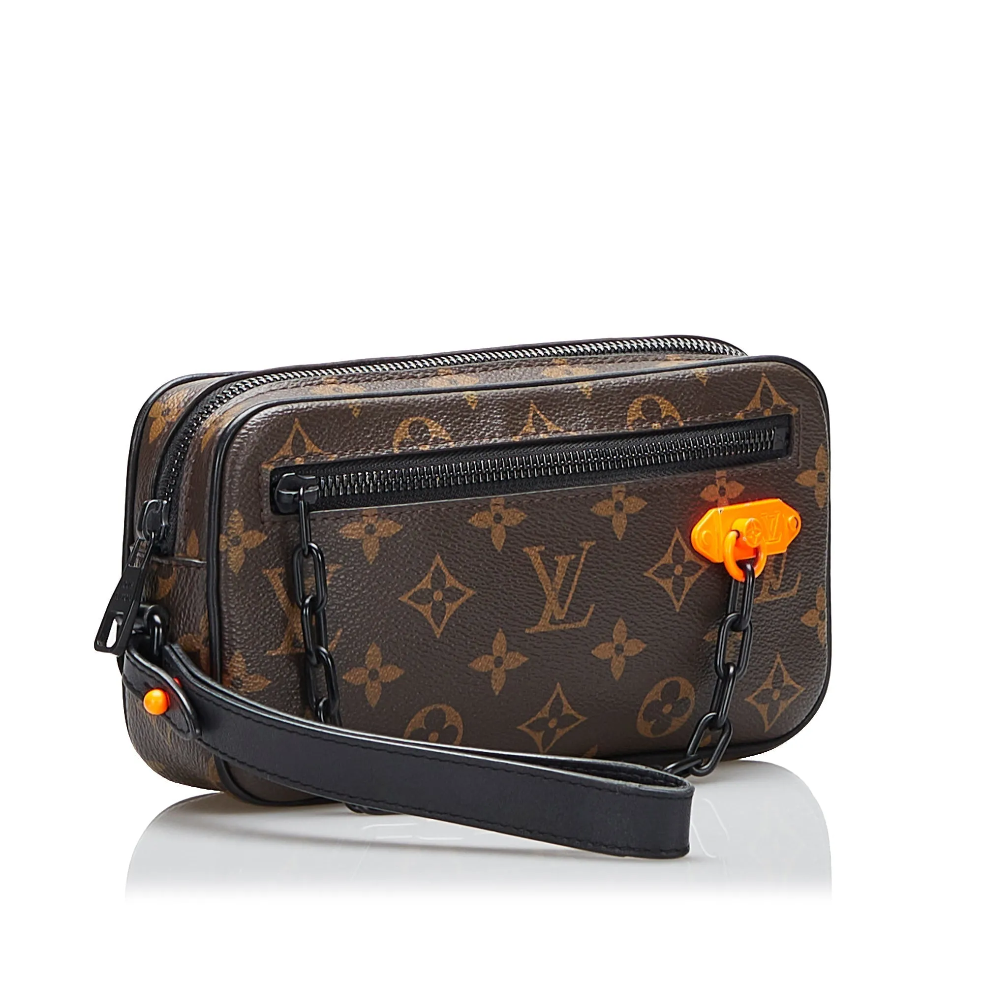 Brown Louis Vuitton Monogram Solar Ray Pochette Volga Clutch Bag