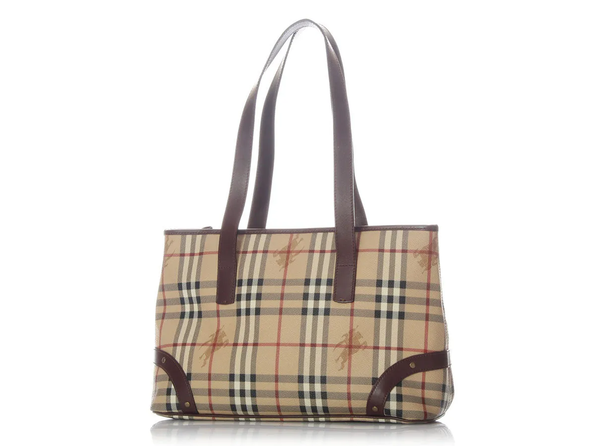 Burberry Haymarket Tote