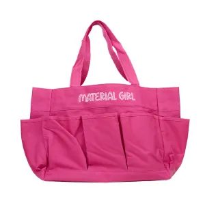 Carry All Tote - Material Girl in Pink - 19" X 12" X 6.75" -  M635VL HTPK MATGRL