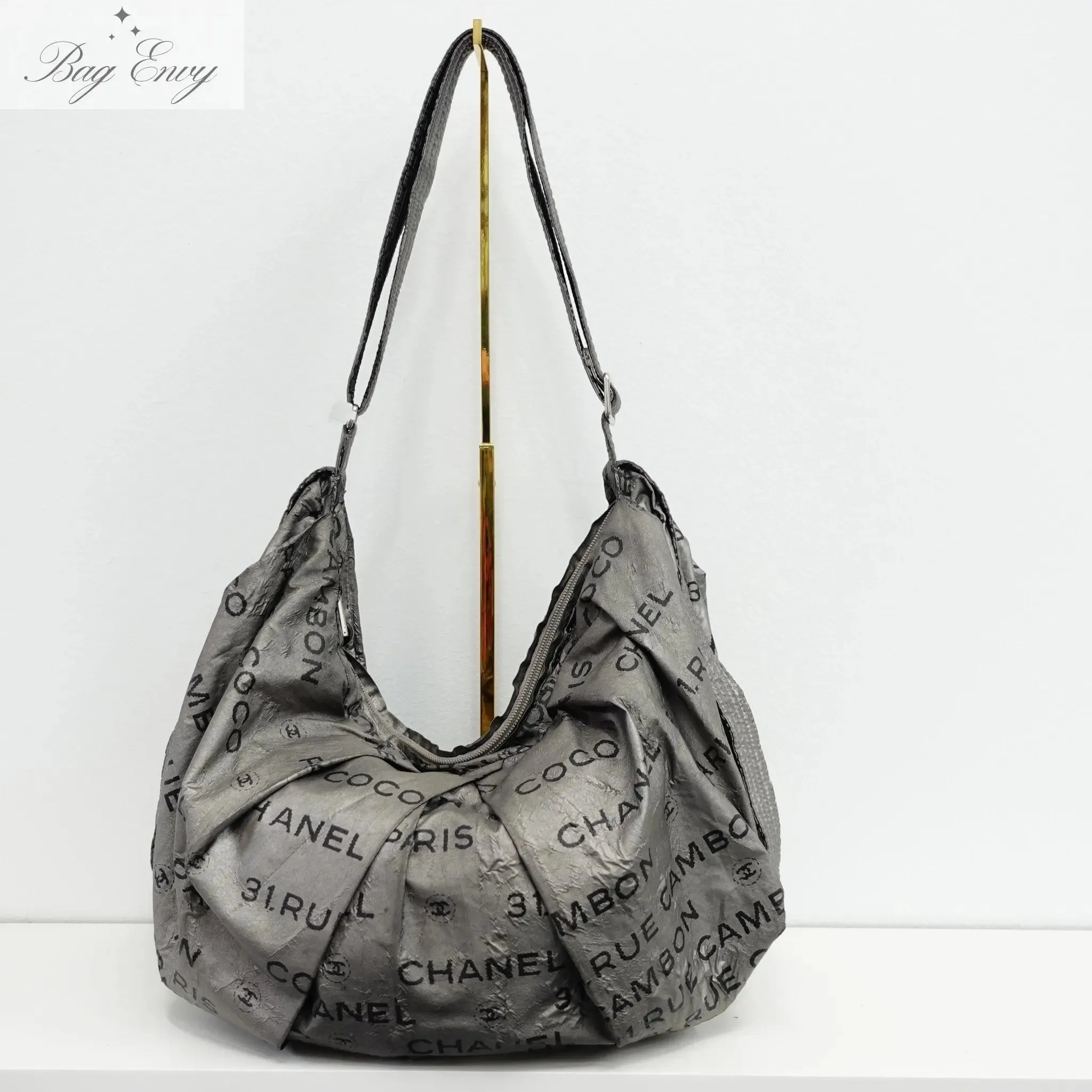 CHANEL Unlimited Nylon Hobo Bag