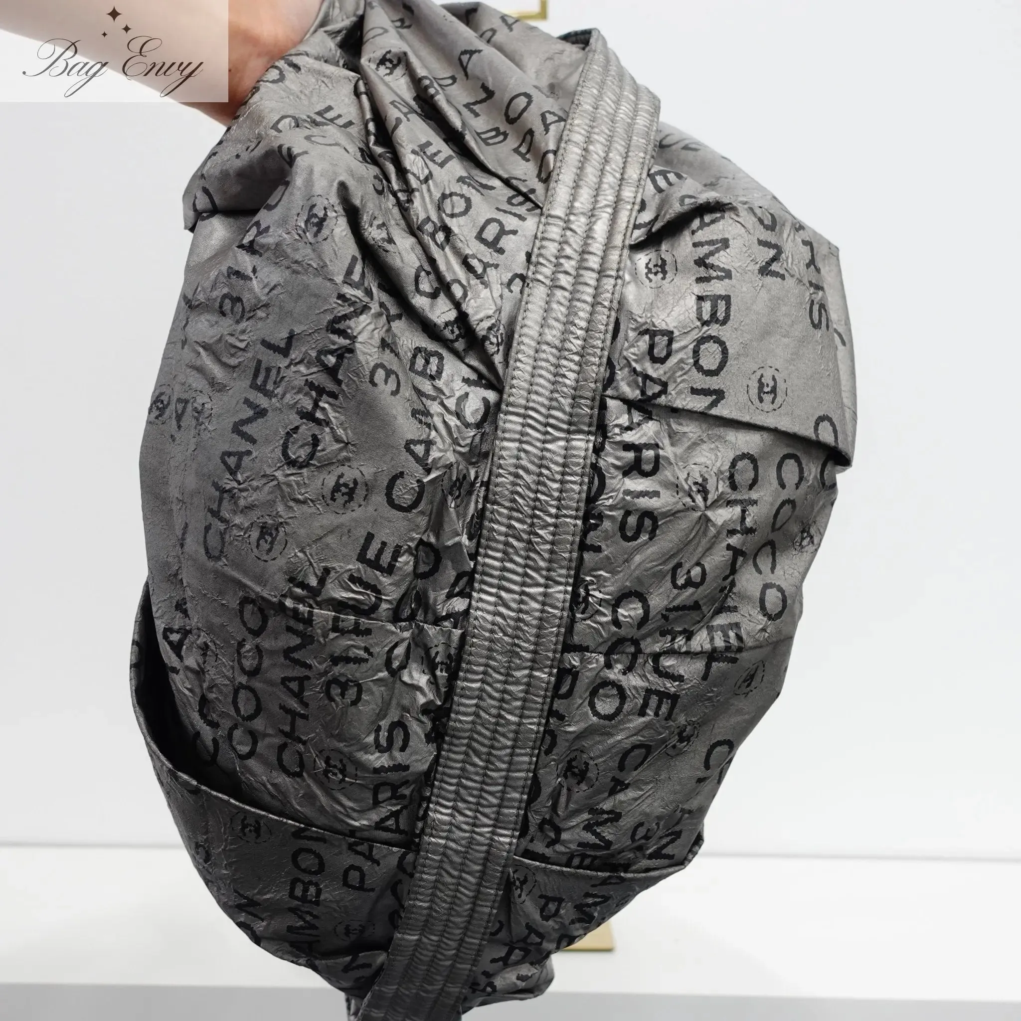 CHANEL Unlimited Nylon Hobo Bag