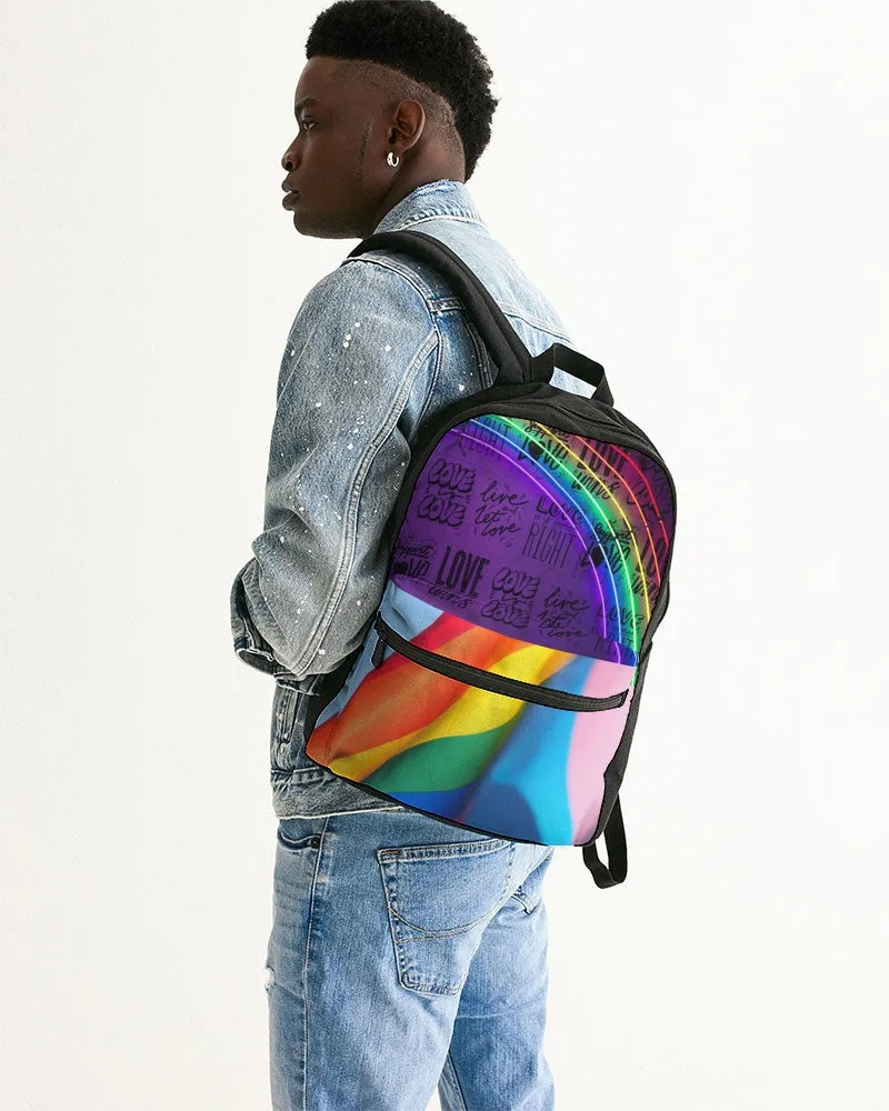 Colours Small Canvas Backpack