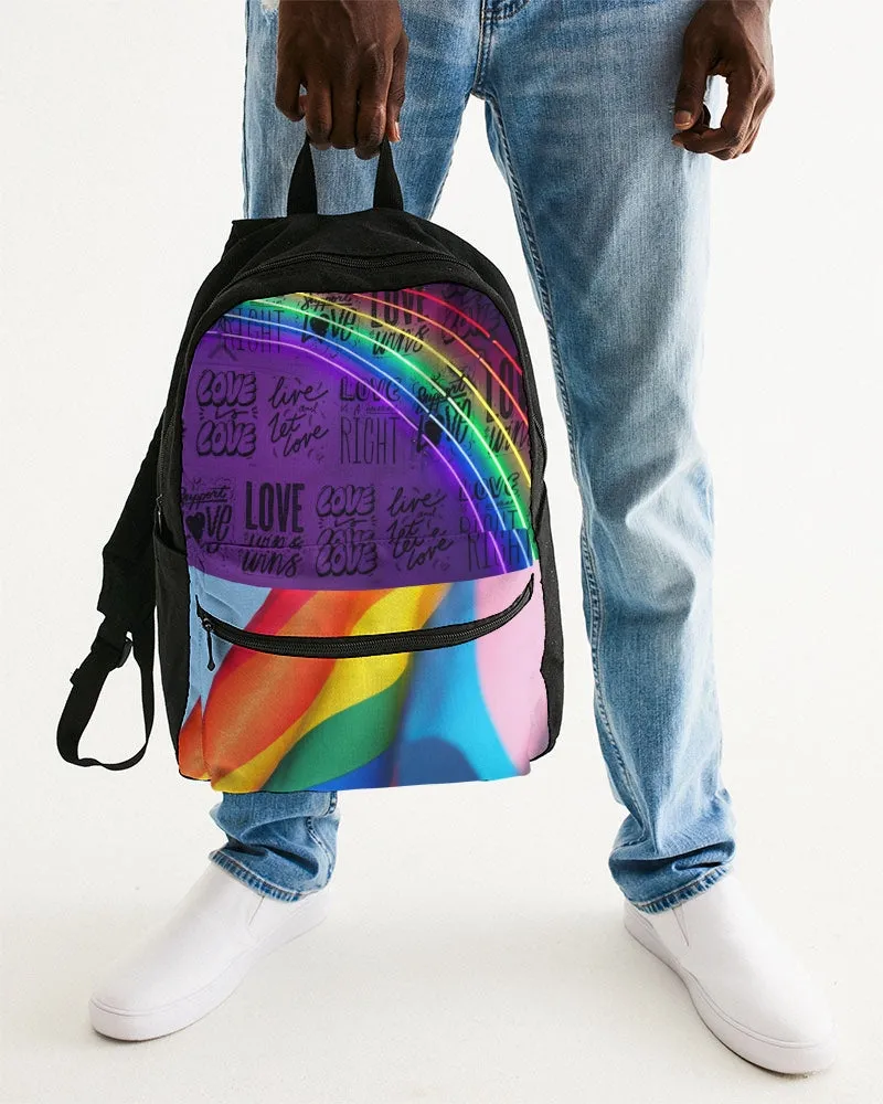 Colours Small Canvas Backpack