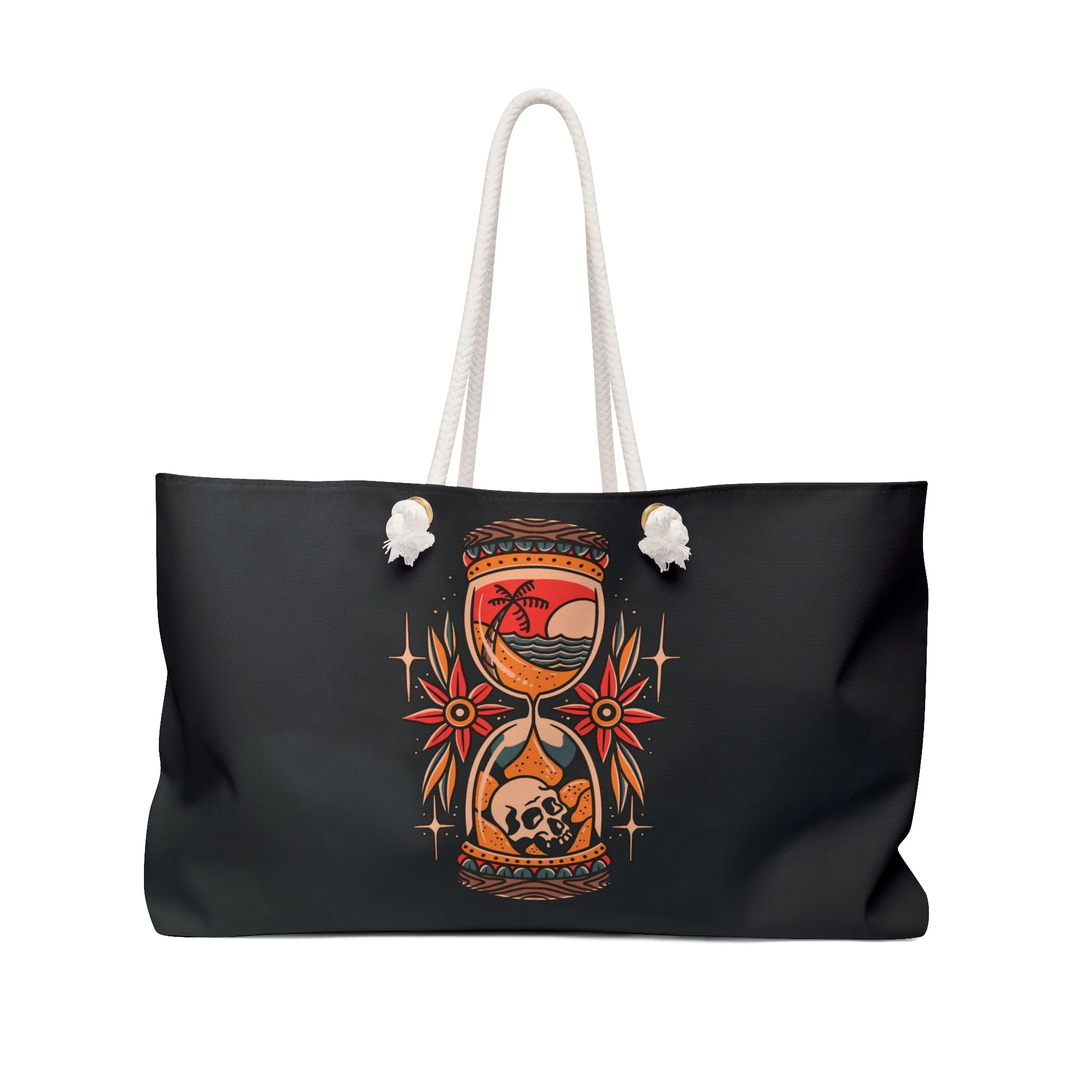 Copy of On Island Time Traditional Tattoo Weekender Bag