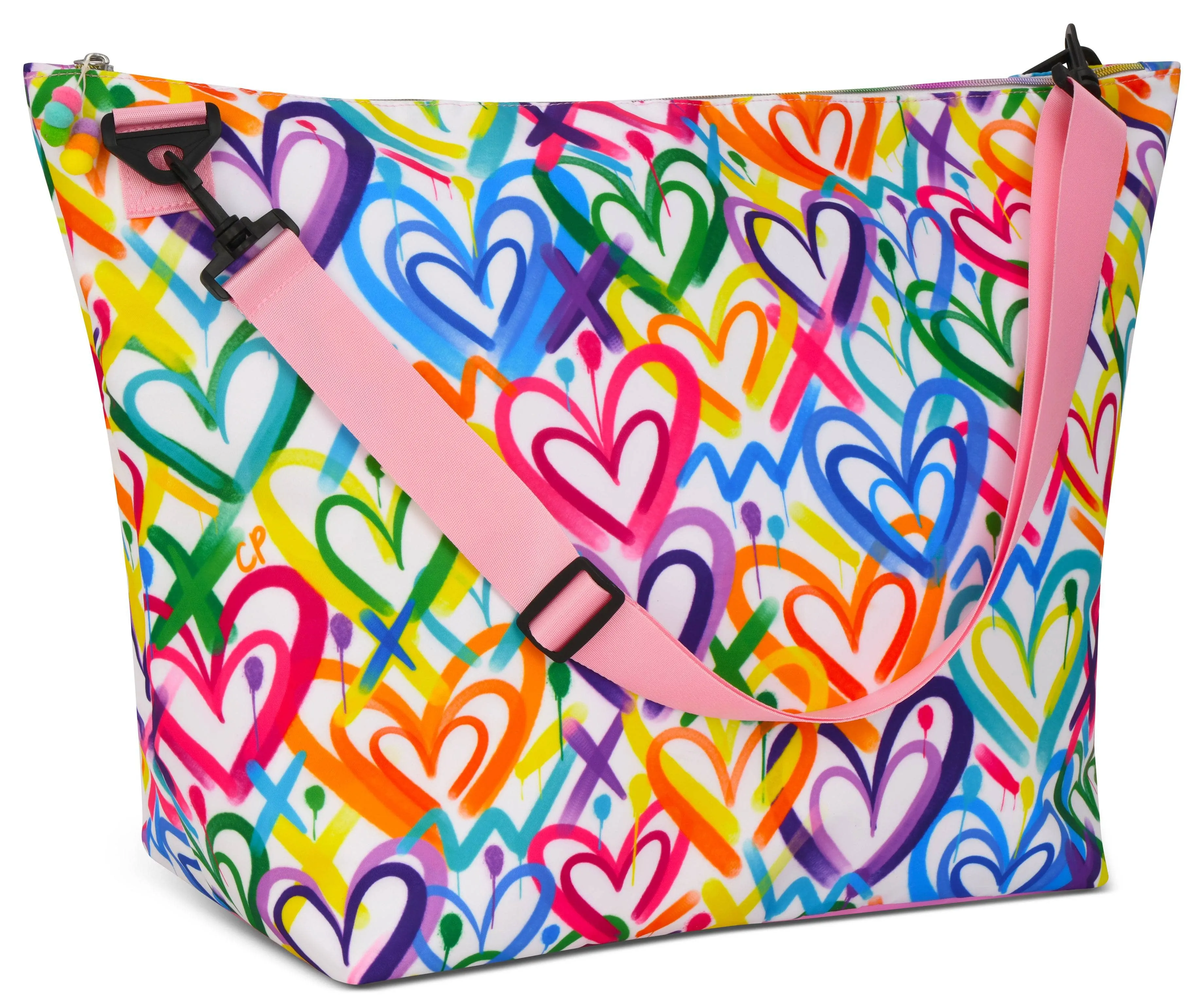 Corey Paige Hearts Weekender Bag