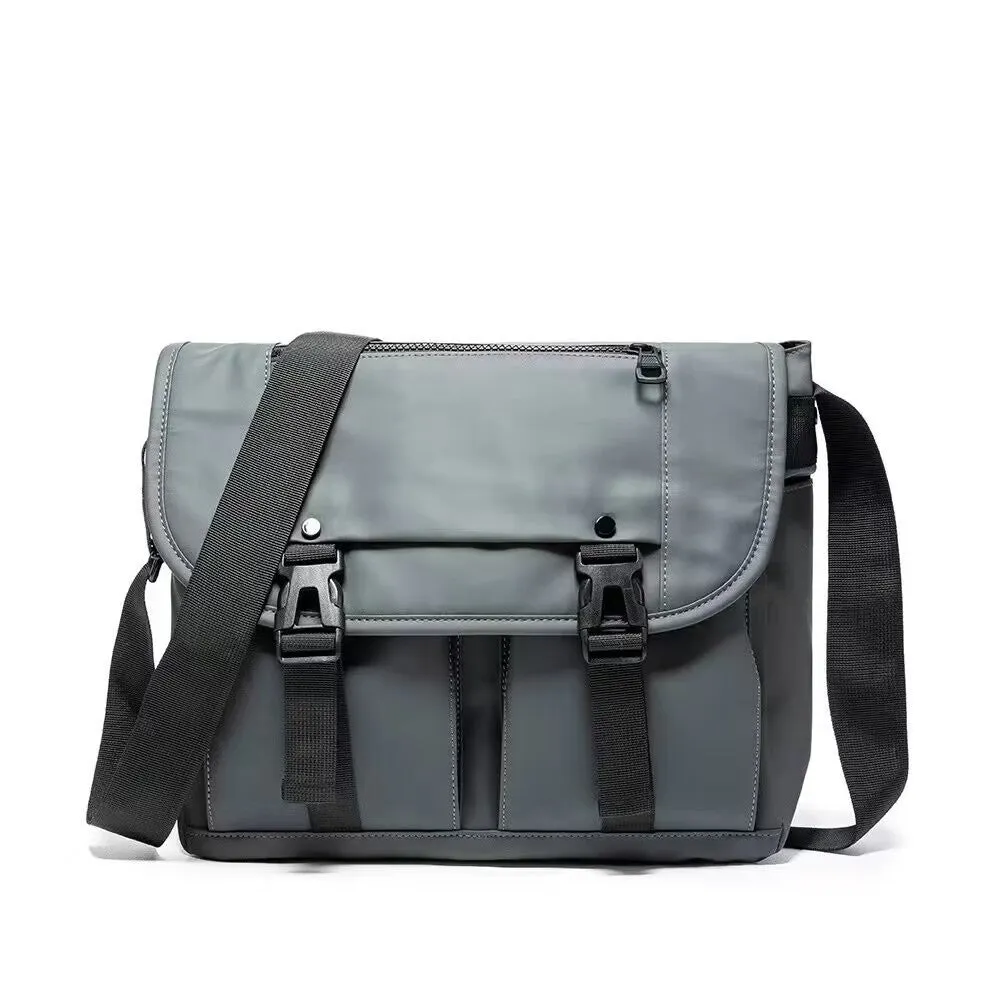 deanwangkt New Men Messenger Bag Functional Bag Cycling Crossbody Bag Large Capacity Business Sports Bag All-Match Super Computer Bag