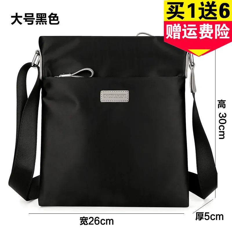 deanwangkt  Wholesale Men's Backpack Shoulder Messenger Bag Waterproof and Hard-Wearing Oxford Cloth Business Casual Backpack Live Men's Bag