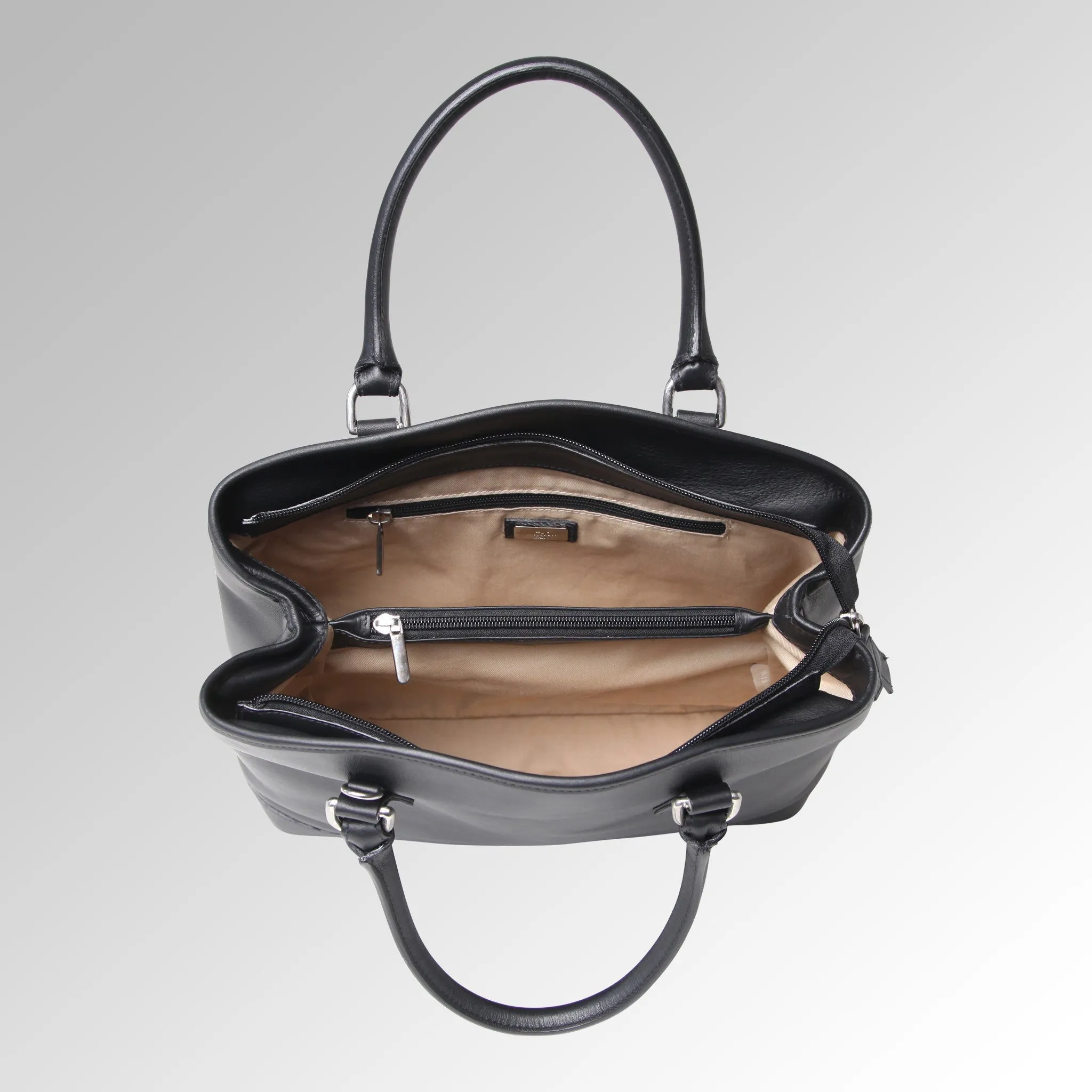 DOLCE LEATHER TOTE BAG