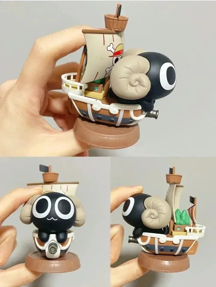 Genuine One Piece Black Blind Box Mystery Box | Anime Action Figure Collection | Luffy Zoro Chopper | Generation 1/2 Gifts