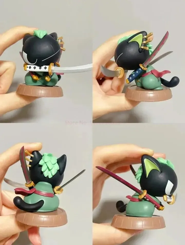 Genuine One Piece Black Blind Box Mystery Box | Anime Action Figure Collection | Luffy Zoro Chopper | Generation 1/2 Gifts