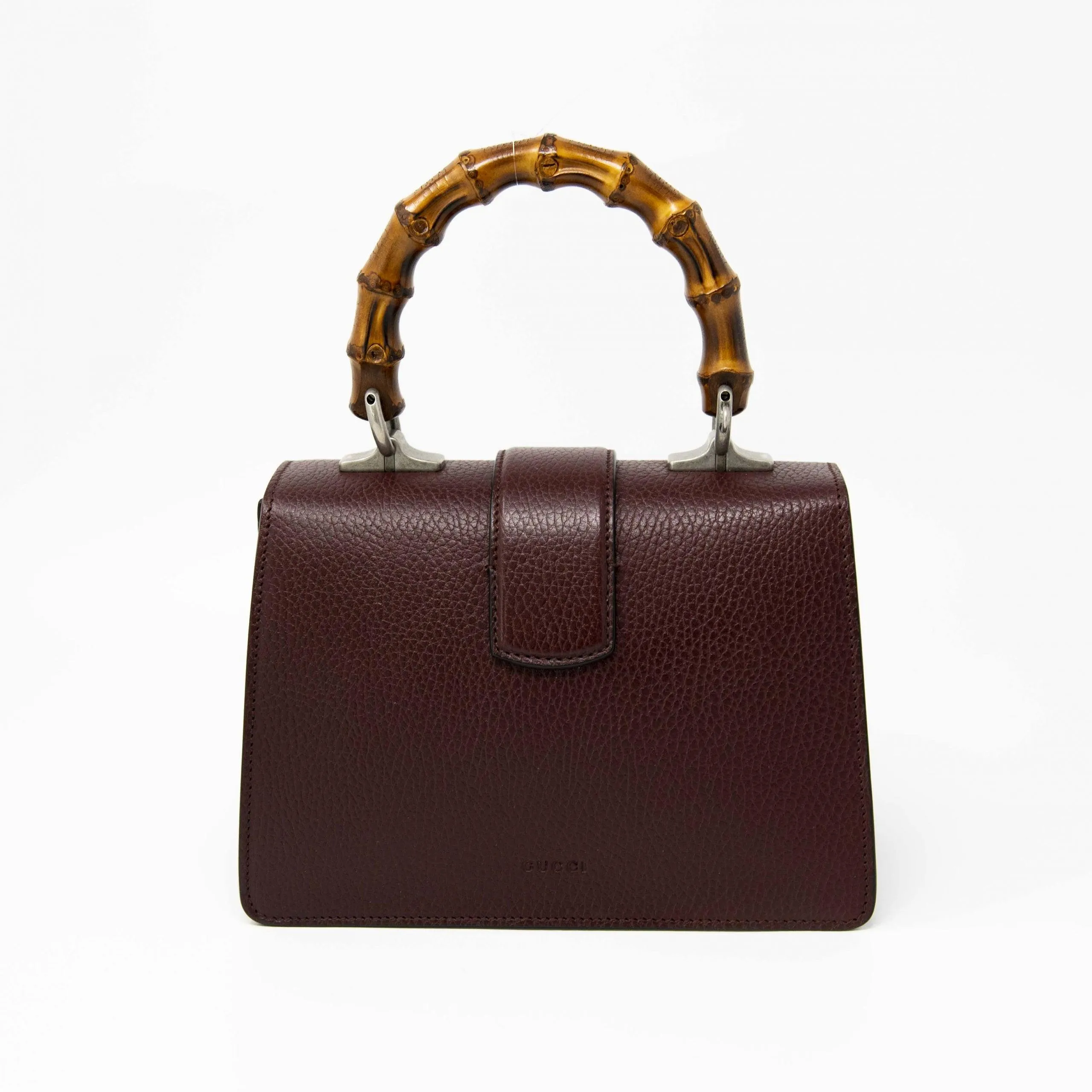 Gucci Burgundy Mini Dionysus Top Handle Bag