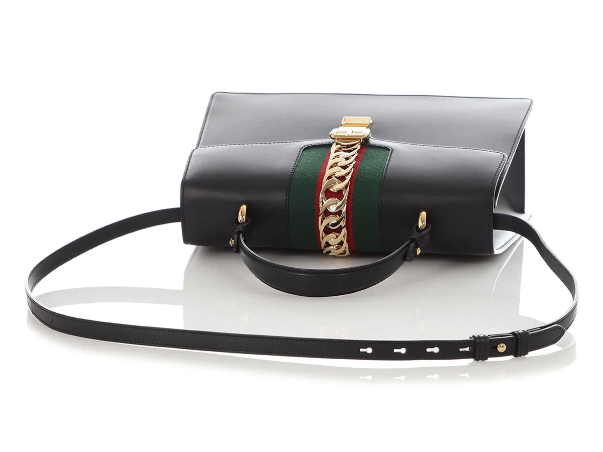 Gucci Medium Black Sylvie