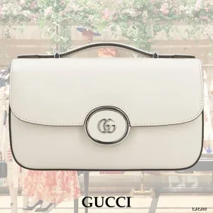 Gucci Petite GG Mini Shoulder Bag For women (White)