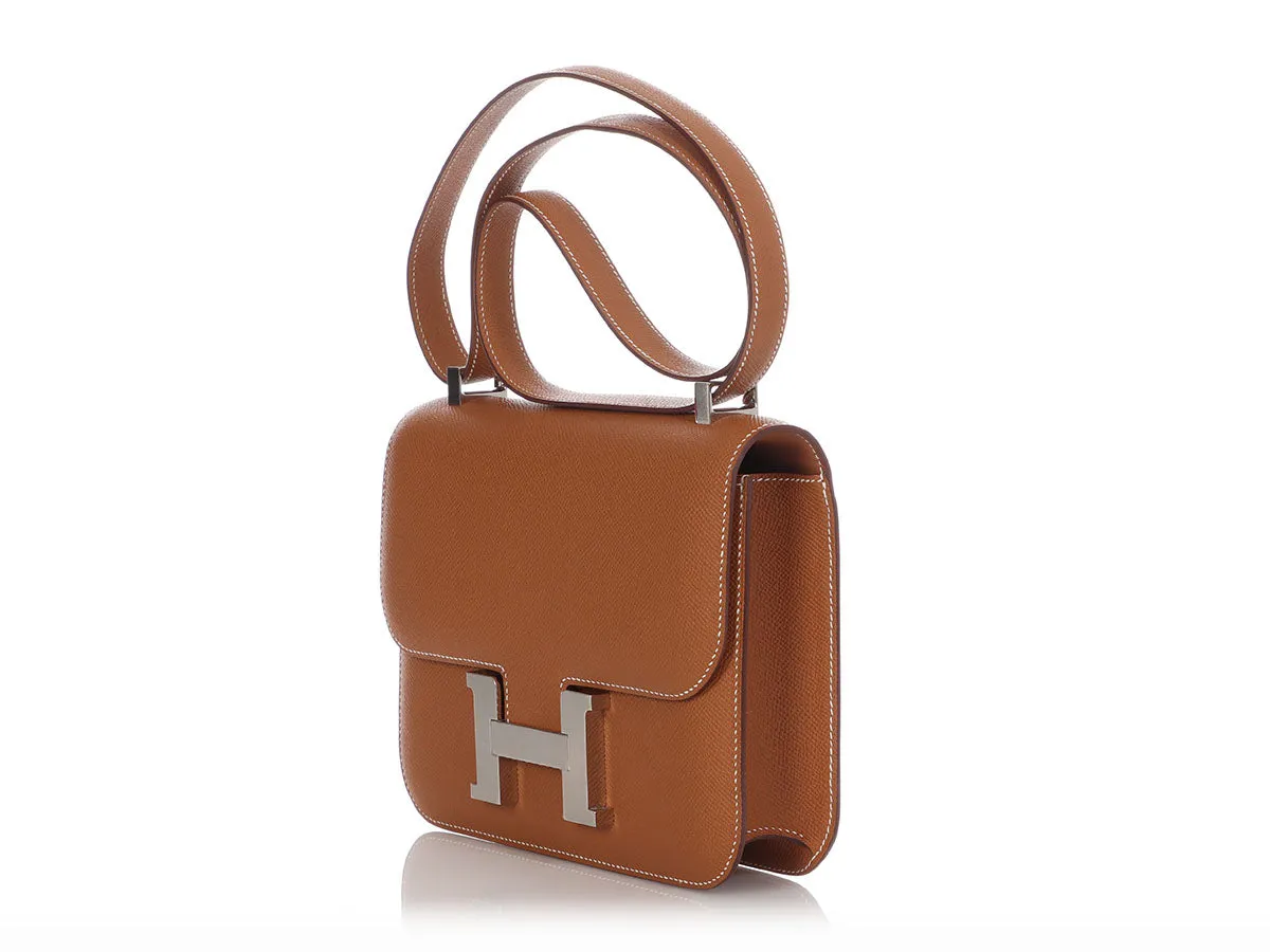 Hermès Gold Epsom Constance 1-24