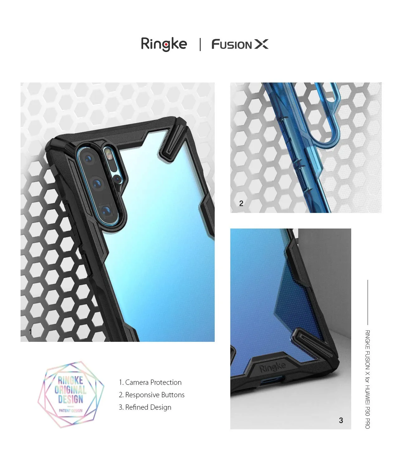 Huawei P30 Pro Back Cover Case | Fusion X