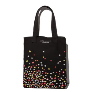 Japanese magazine gift Marc Jacobs Black Flower tote bag