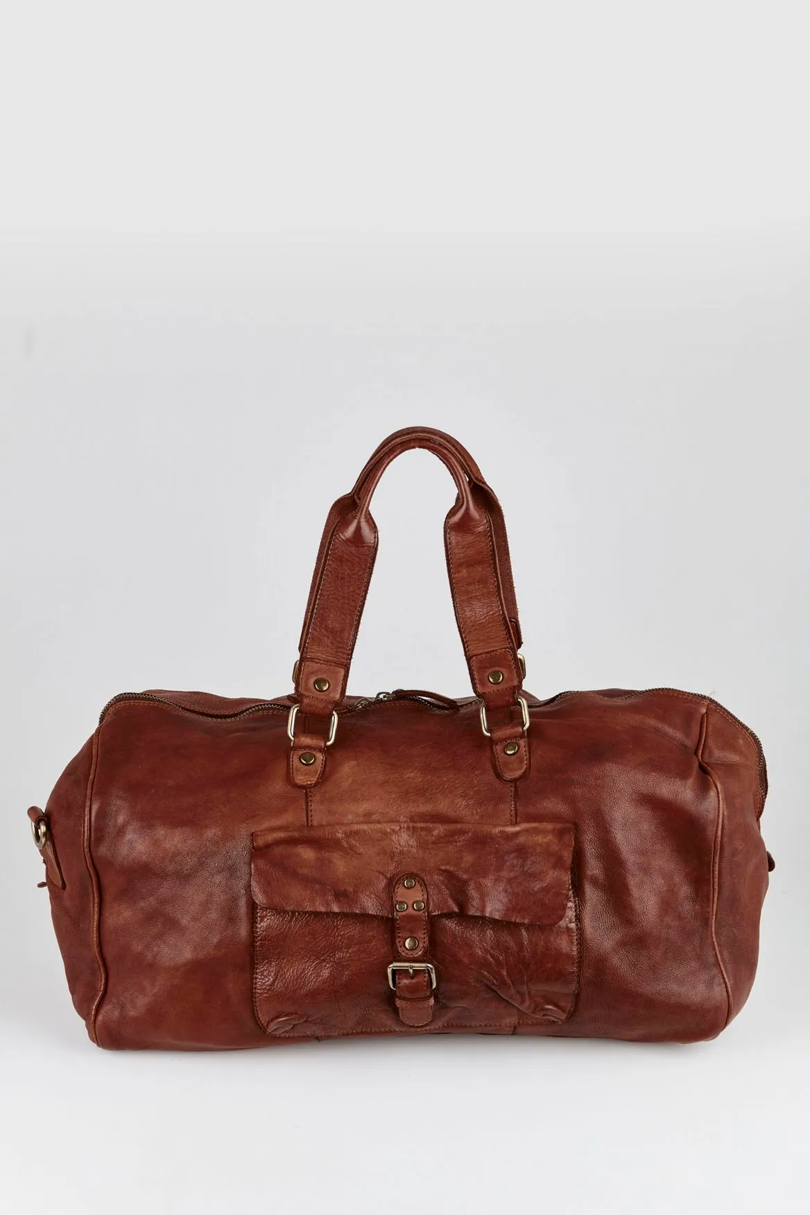 Kingsley Leather Weekender Bag