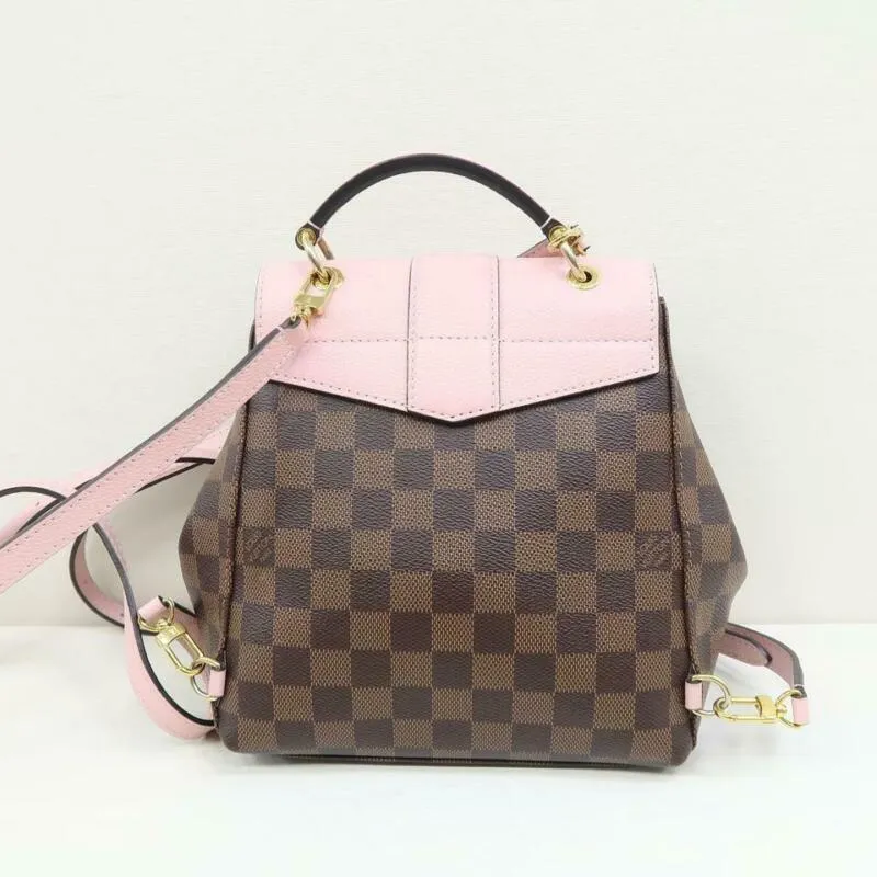 Louis Vuitton Clapton Magnolia Brown Damier Ébène Canvas Backpack