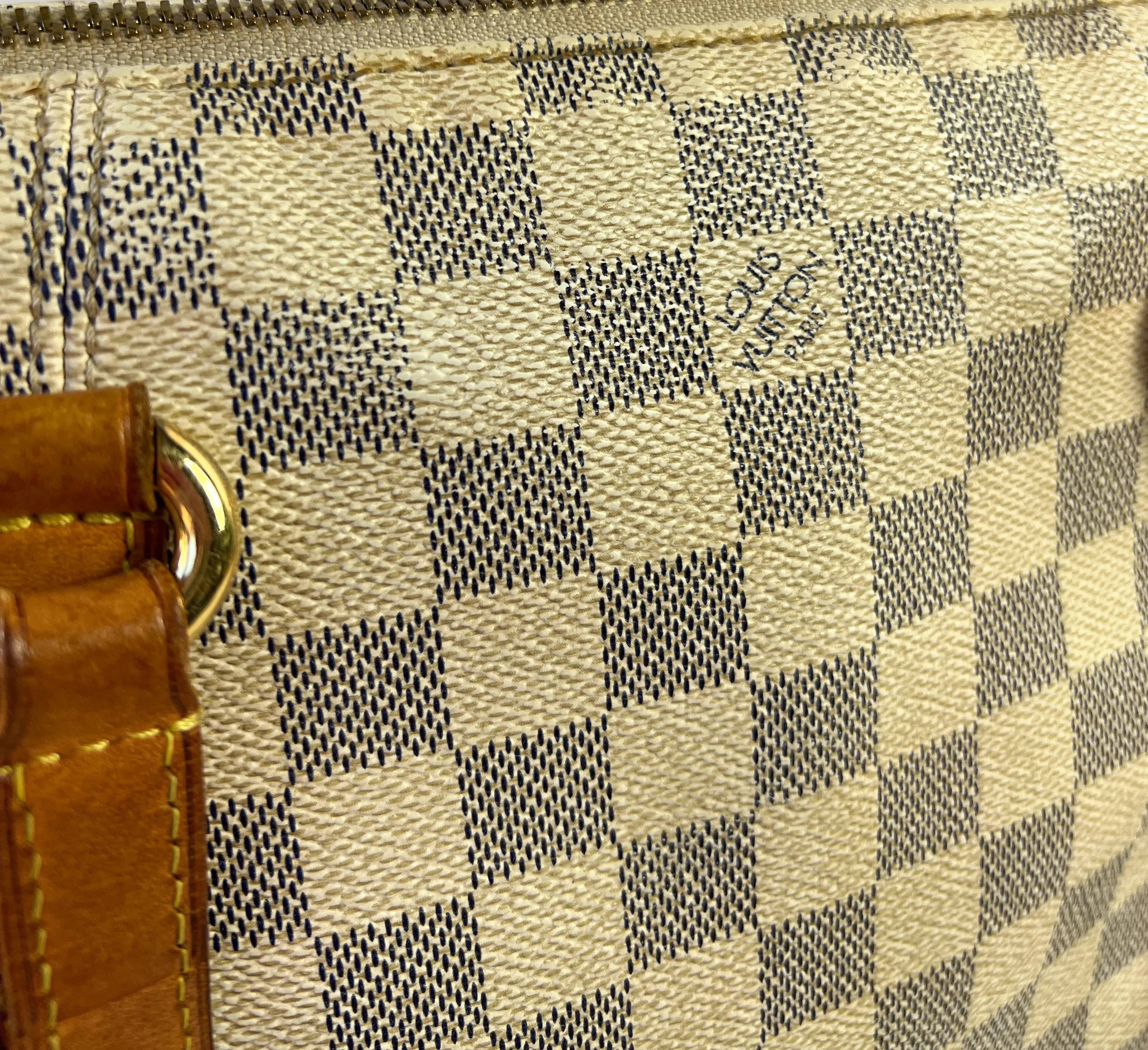 Louis Vuitton damier azur totally PM 2014