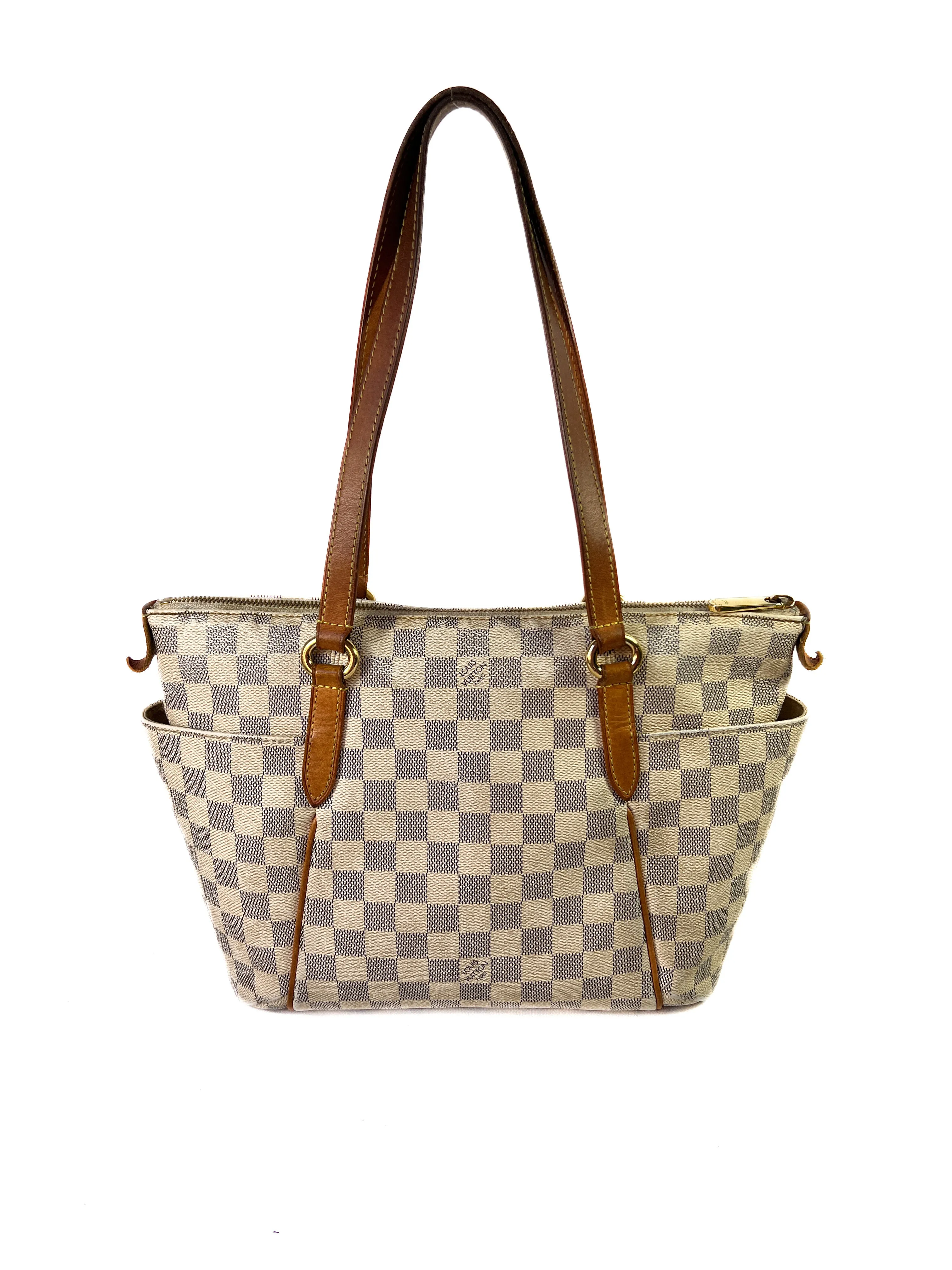 Louis Vuitton damier azur totally PM 2014