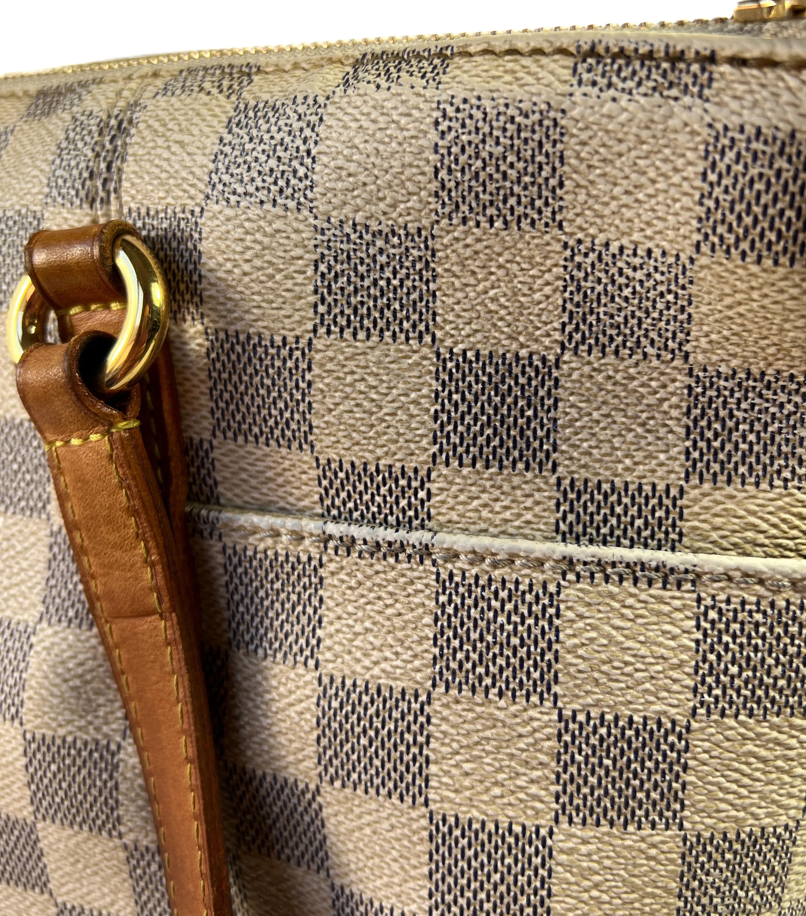 Louis Vuitton damier azur totally PM 2014