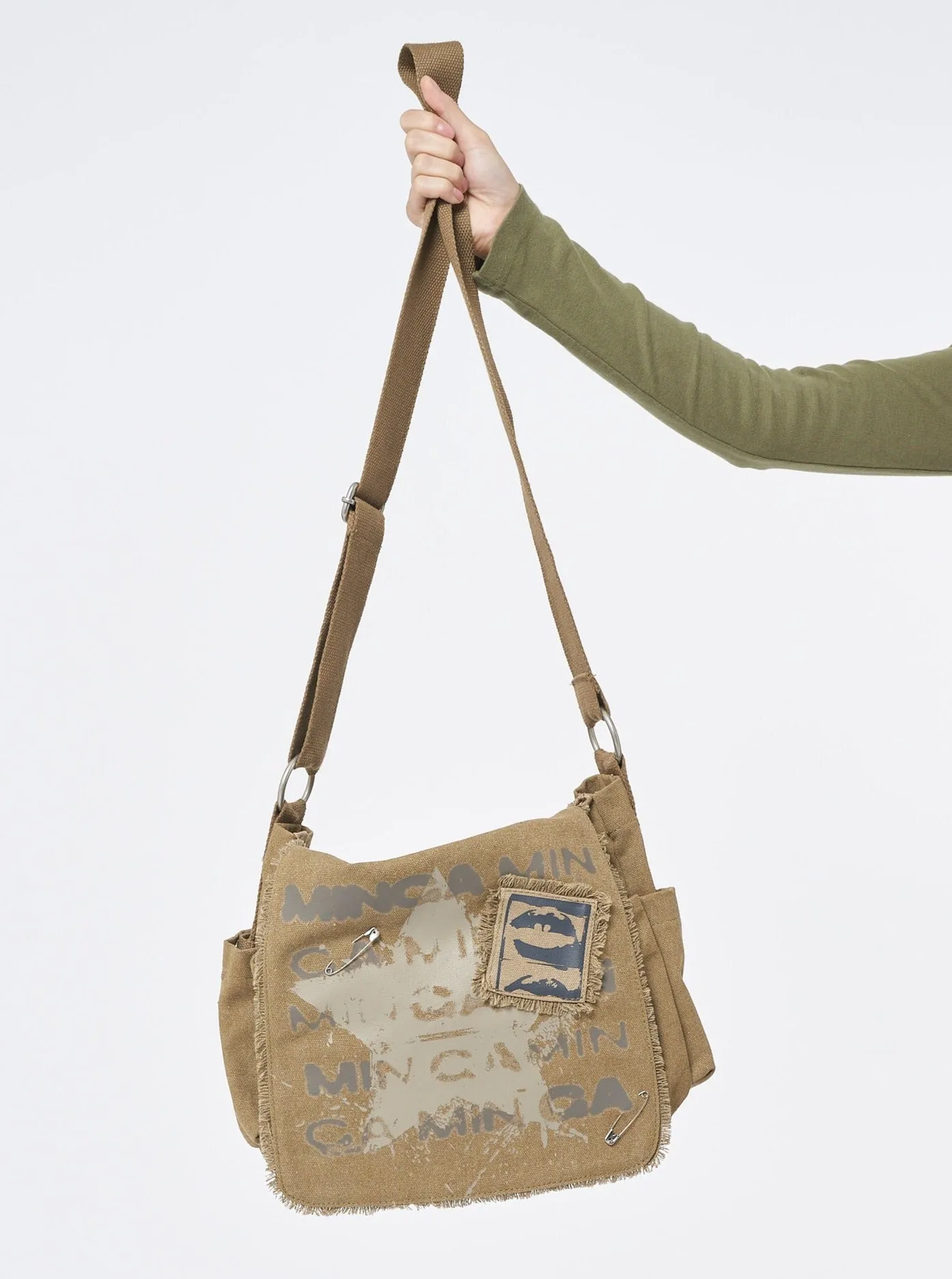 Minga Star Canvas Messenger Bag