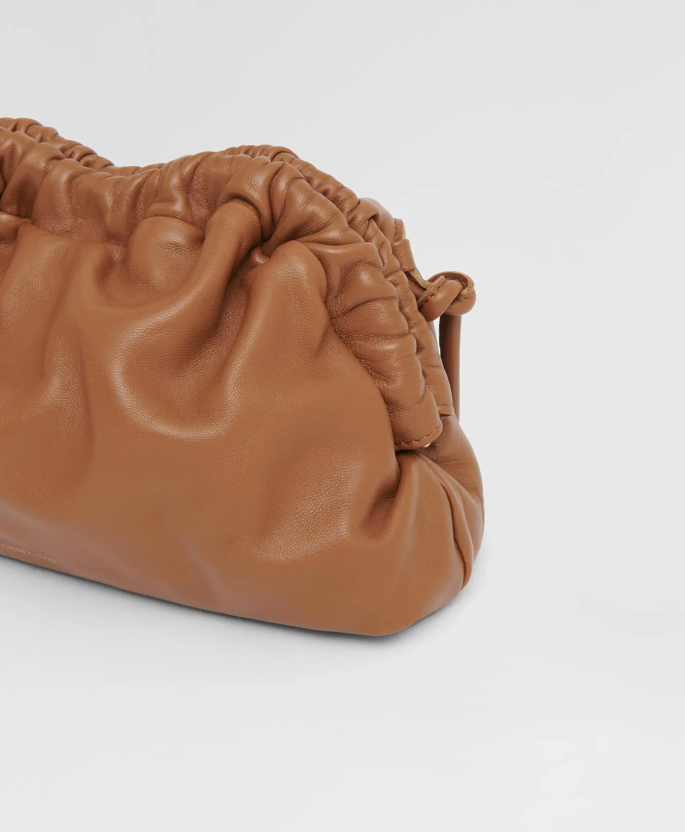 Mini Cloud Clutch - Camel