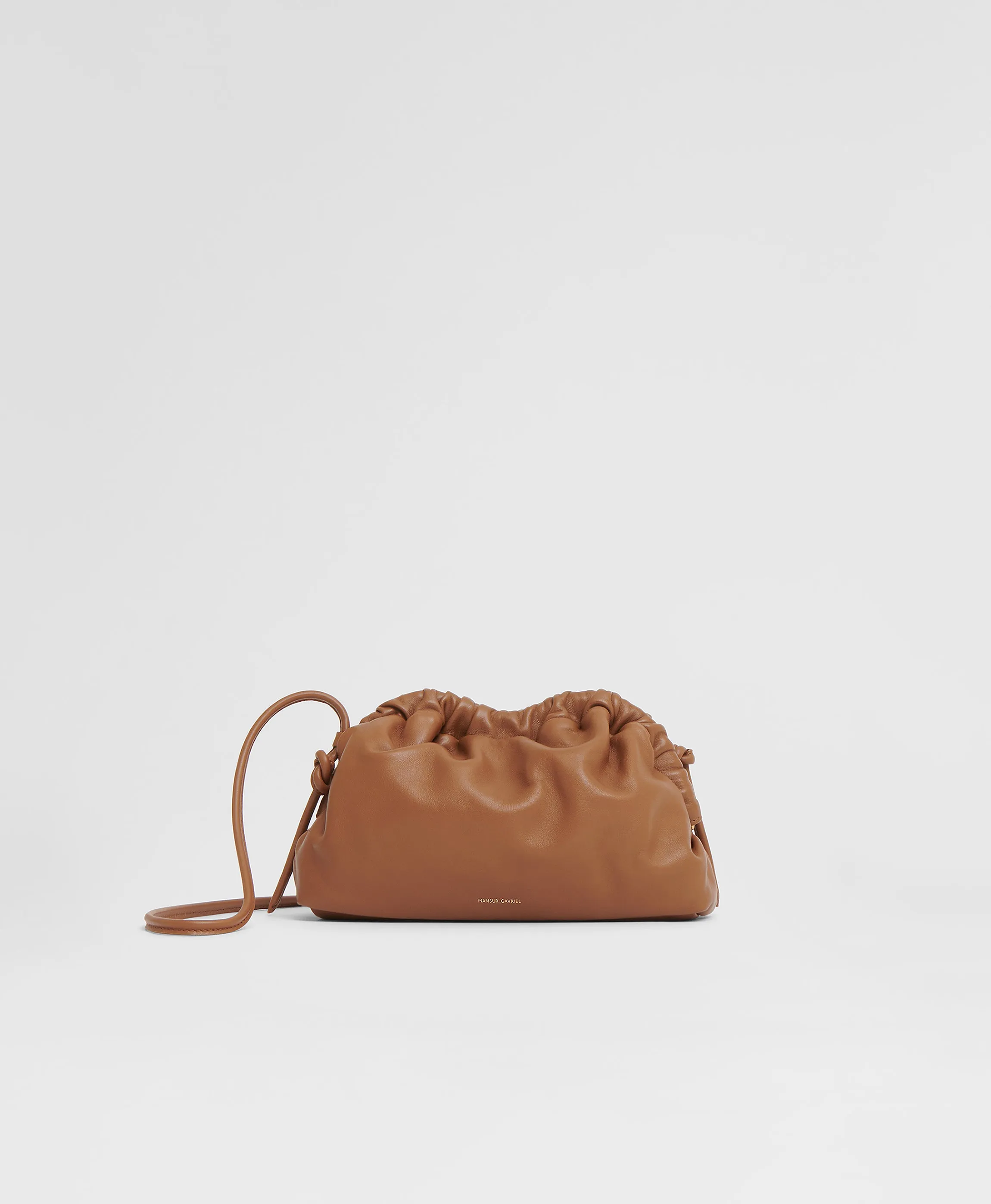 Mini Cloud Clutch - Camel