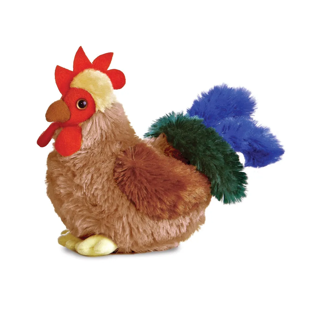 Mini Flopsies Cockerel Soft Toy