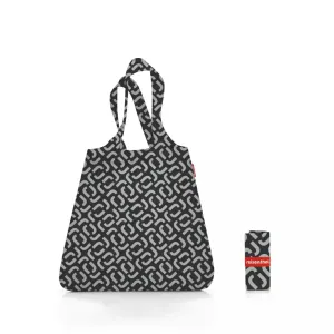 Mini Maxi Shopper Signature Black