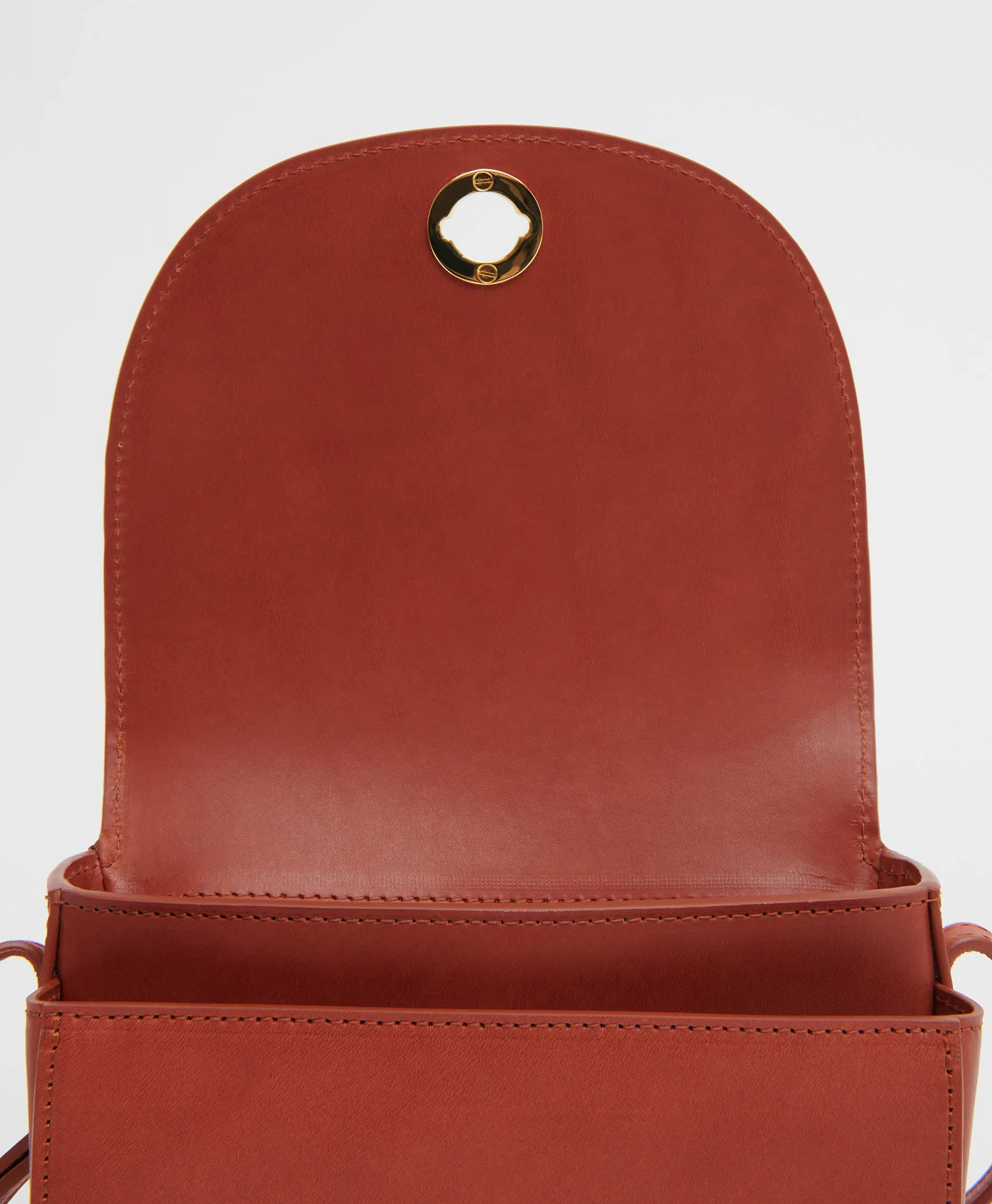 Mini Saddle Bag - Brandy