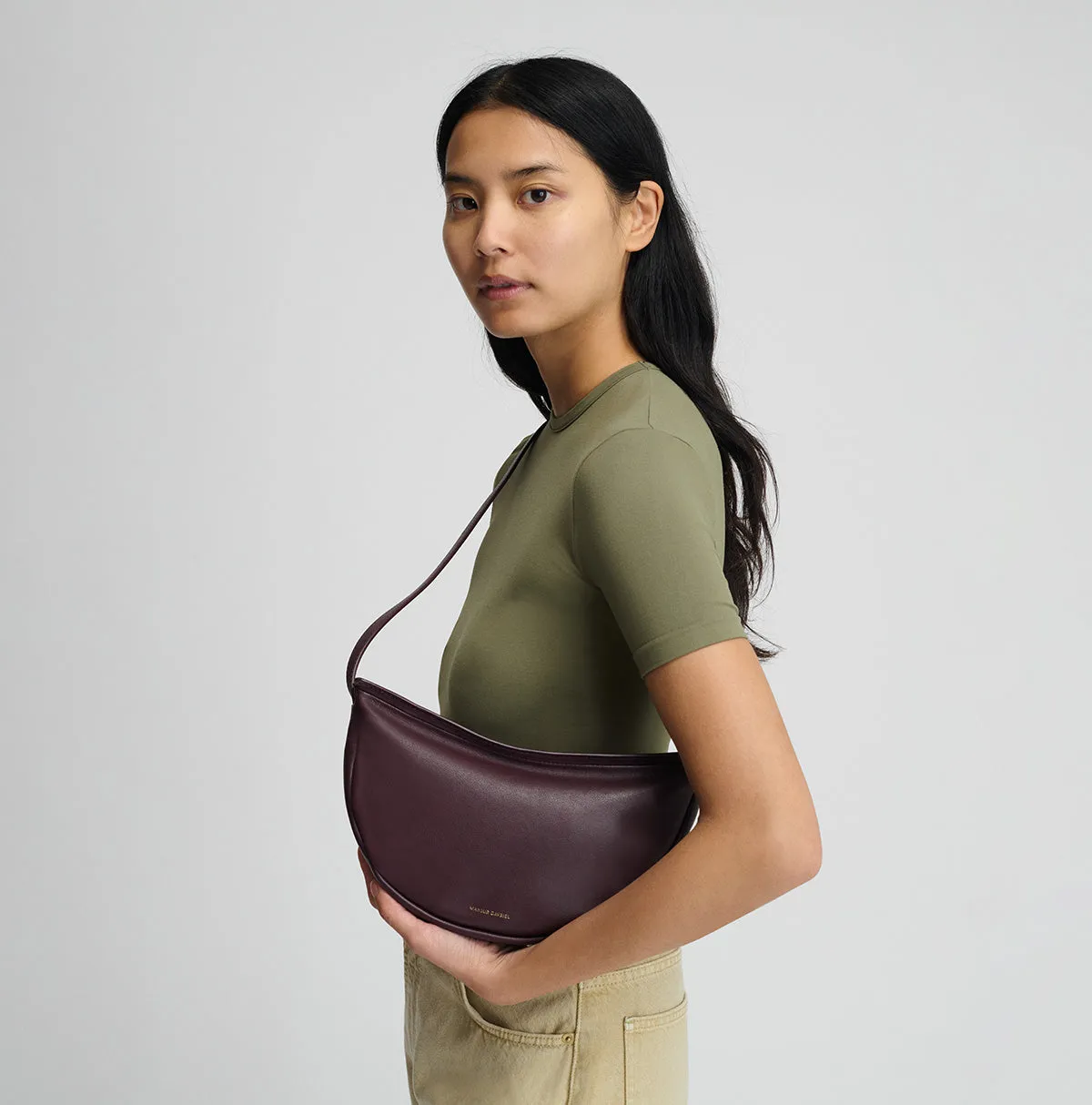 Moon Sling Bag - Plum