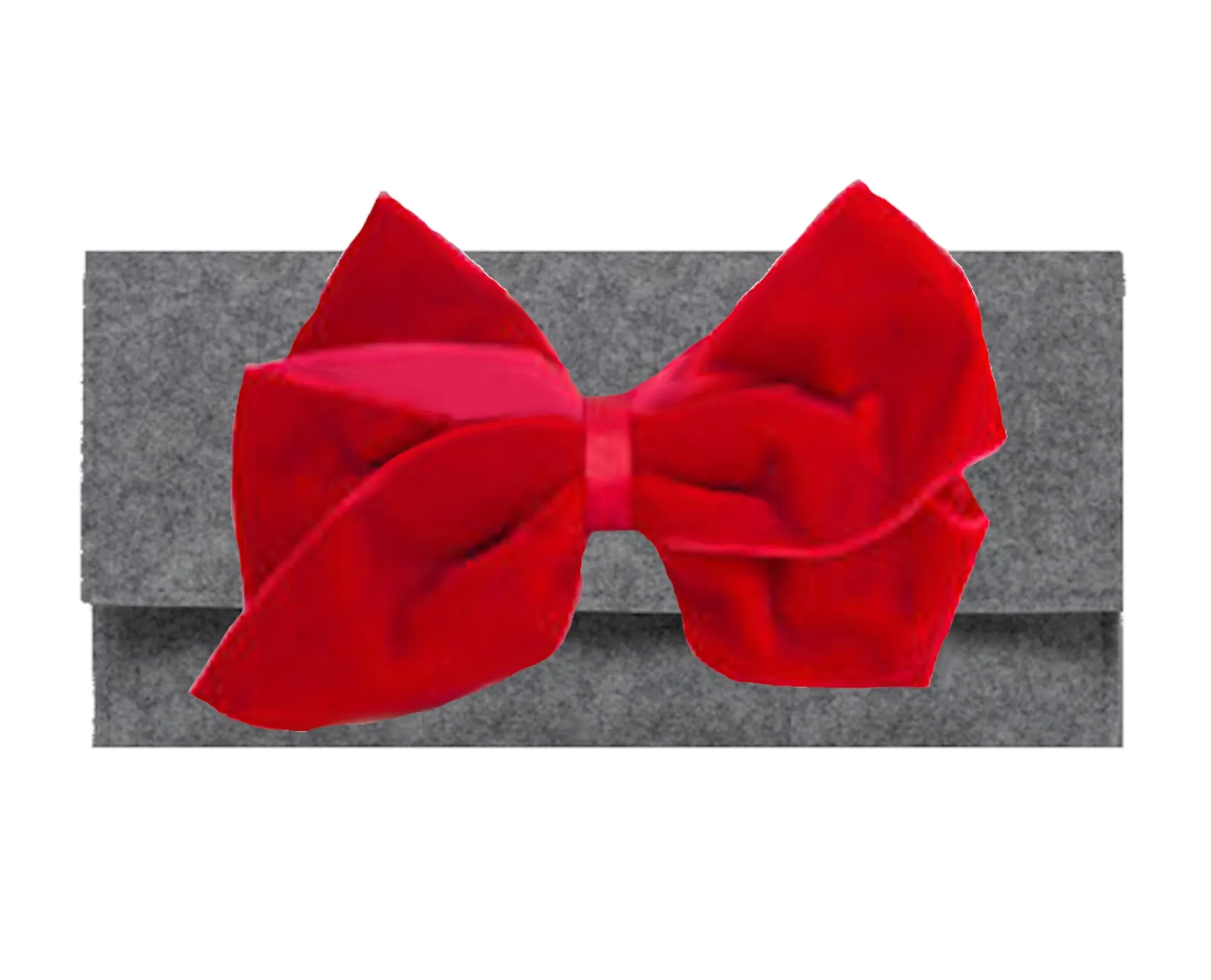 Red Velvet Bow, Interchangeable