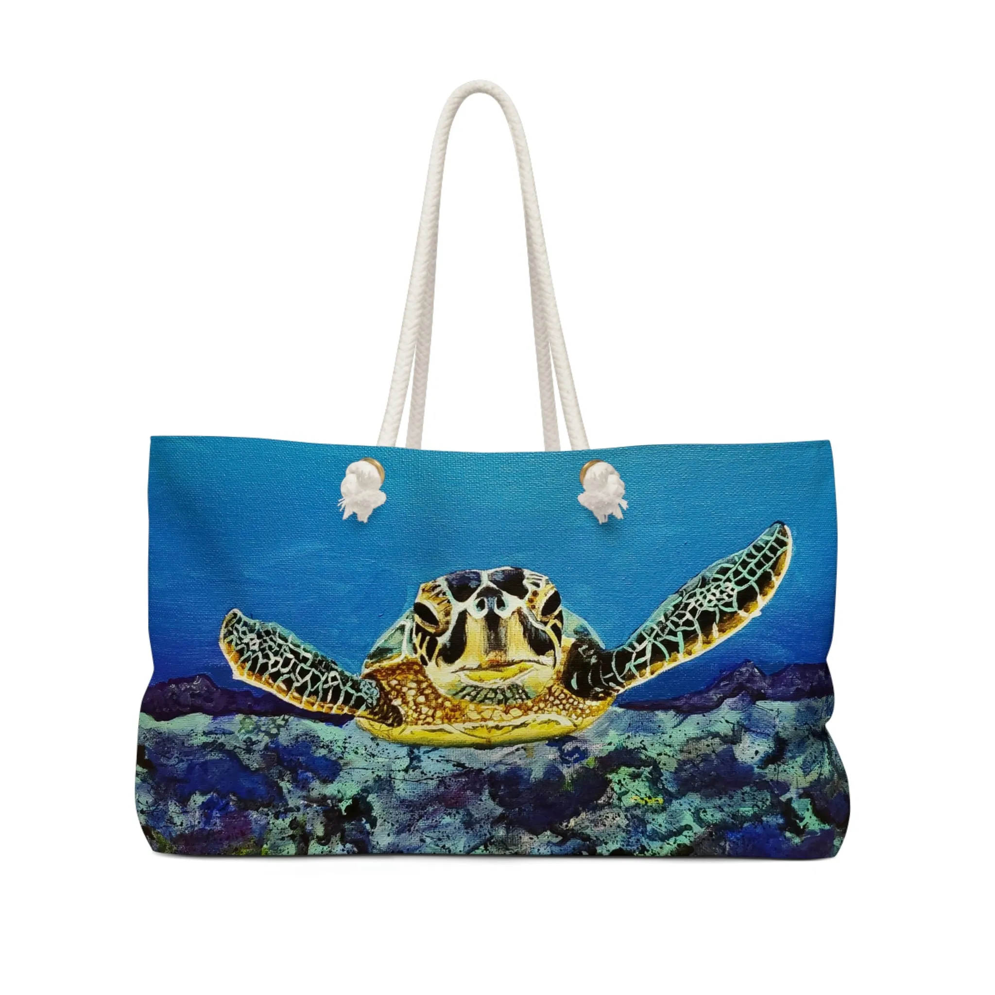 Sea Turtle Weekender Bag