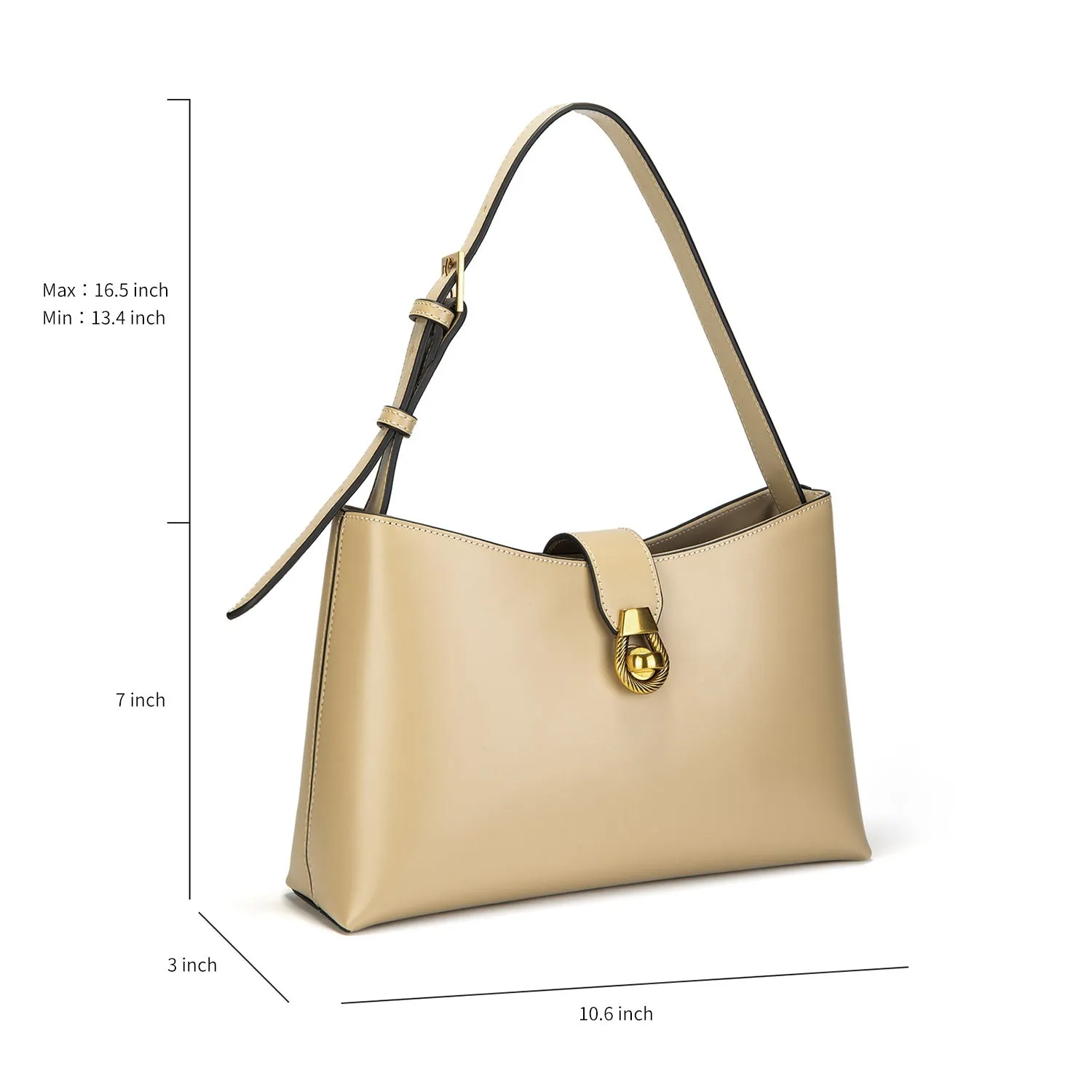 Siena Shoulder Bag Khaki