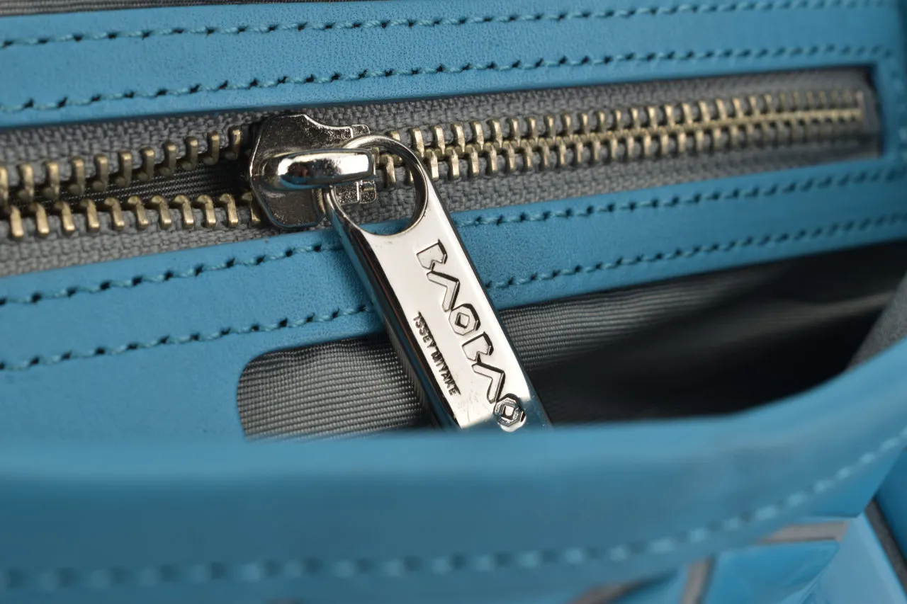 Sky Blue Tonneau Messenger Bag