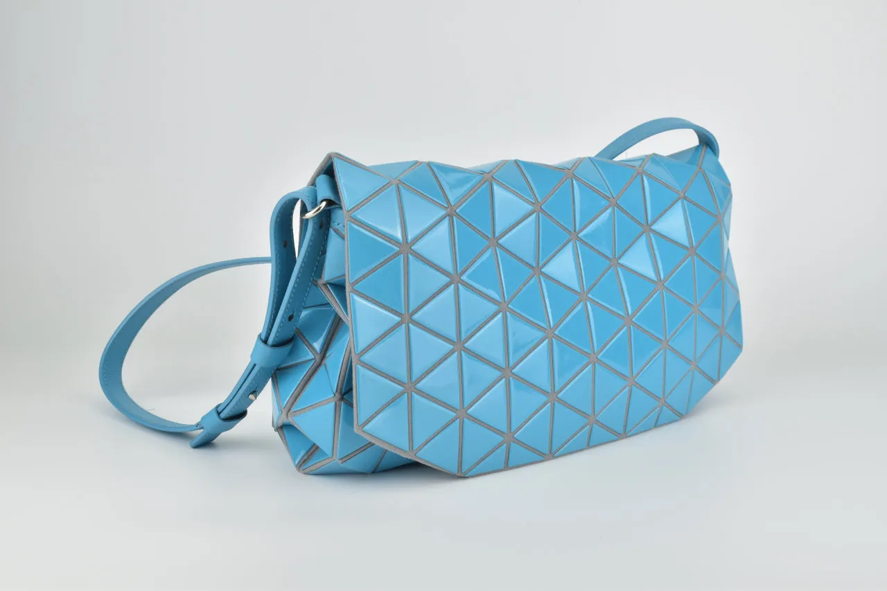 Sky Blue Tonneau Messenger Bag