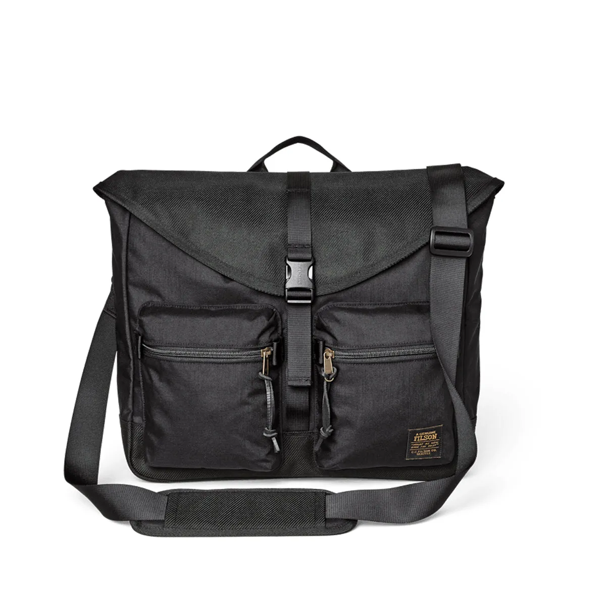 SURVEYOR MESSENGER BAG - BLACK