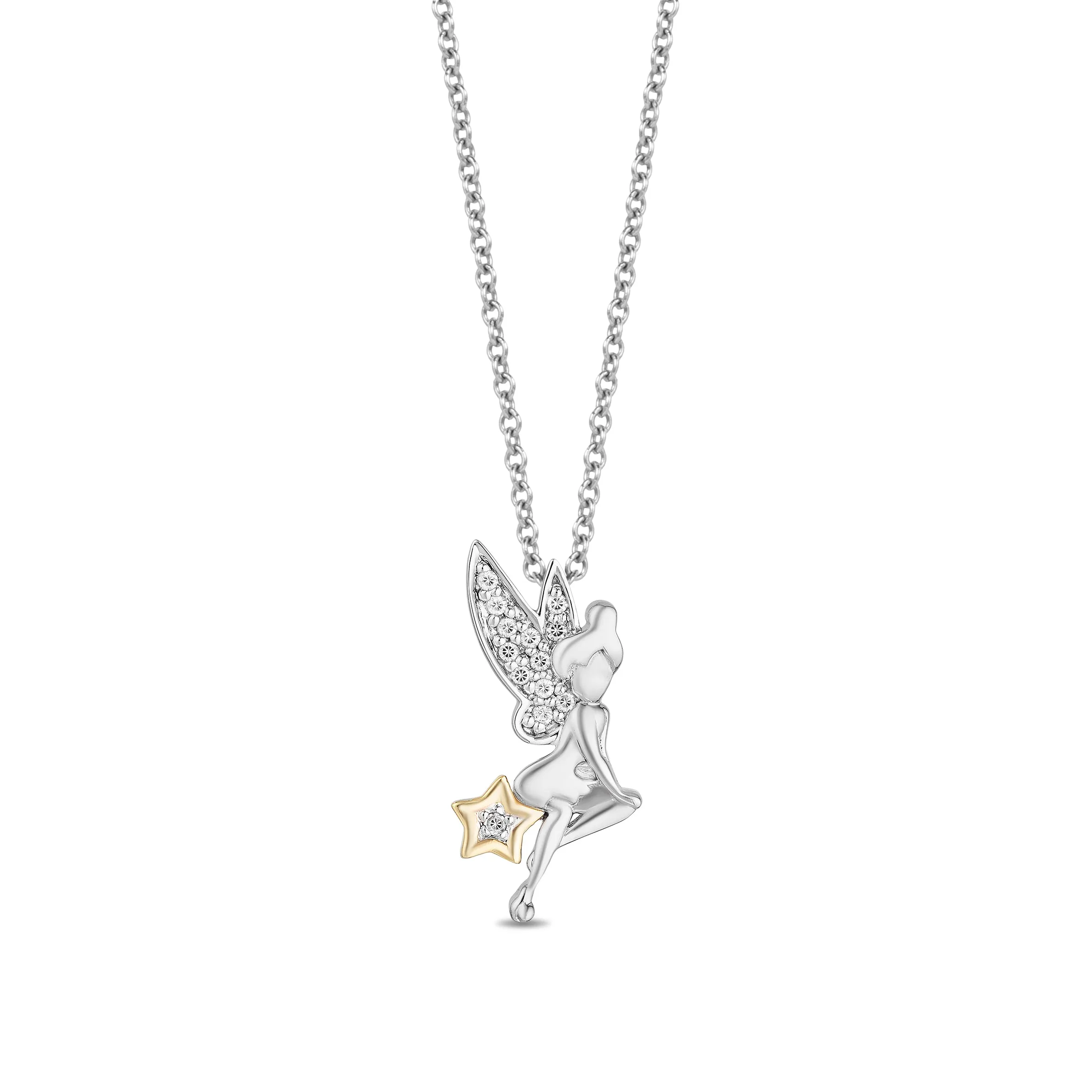 Tinker Bell Pendant with 1/5 cttw Diamonds