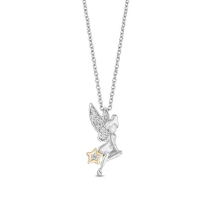 Tinker Bell Pendant with 1/5 cttw Diamonds